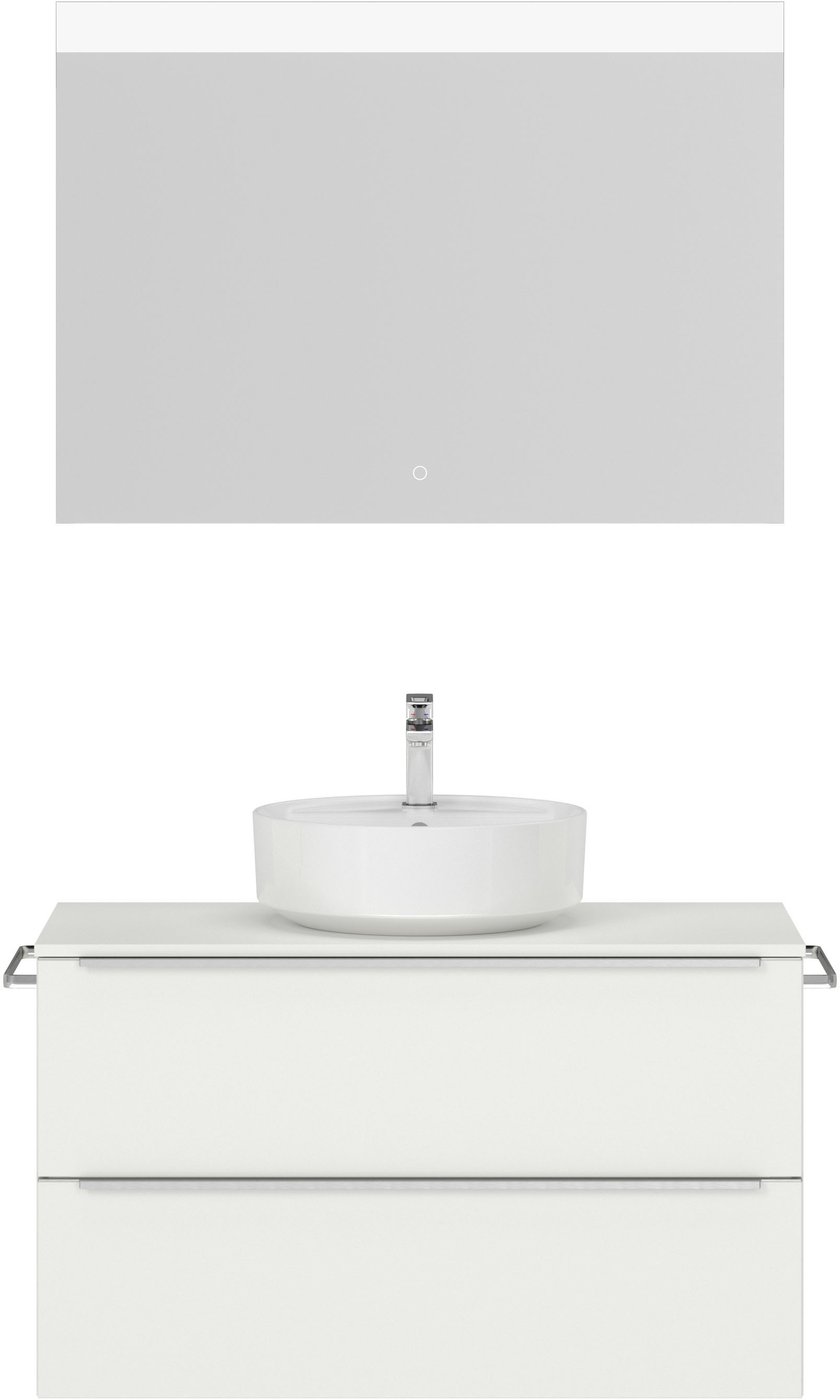 nobilia Badmöbel-Set "Alvene", (2 St., vormontiert, mit Soft-Close), inkl. günstig online kaufen