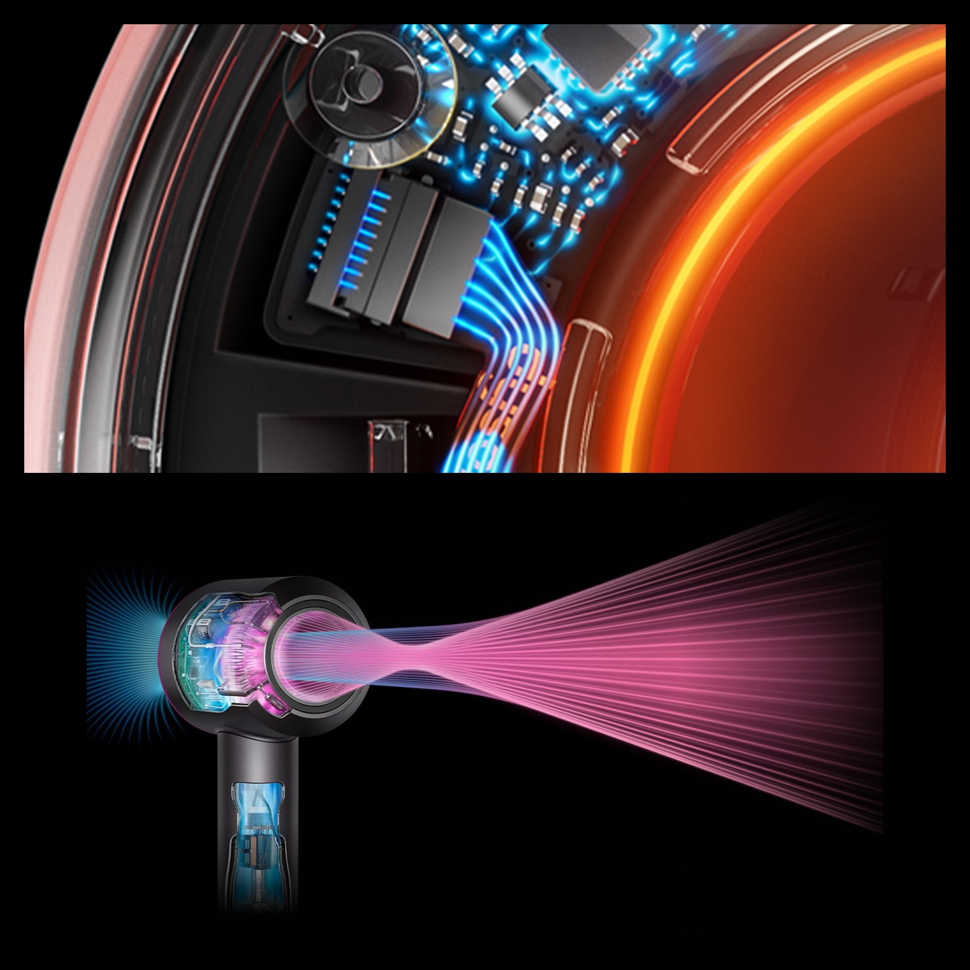 DYSON Haartrockner »Supersonic Nural™, Vevet Red« 1.600 W und hilft, die Kopfhaut zu schützen