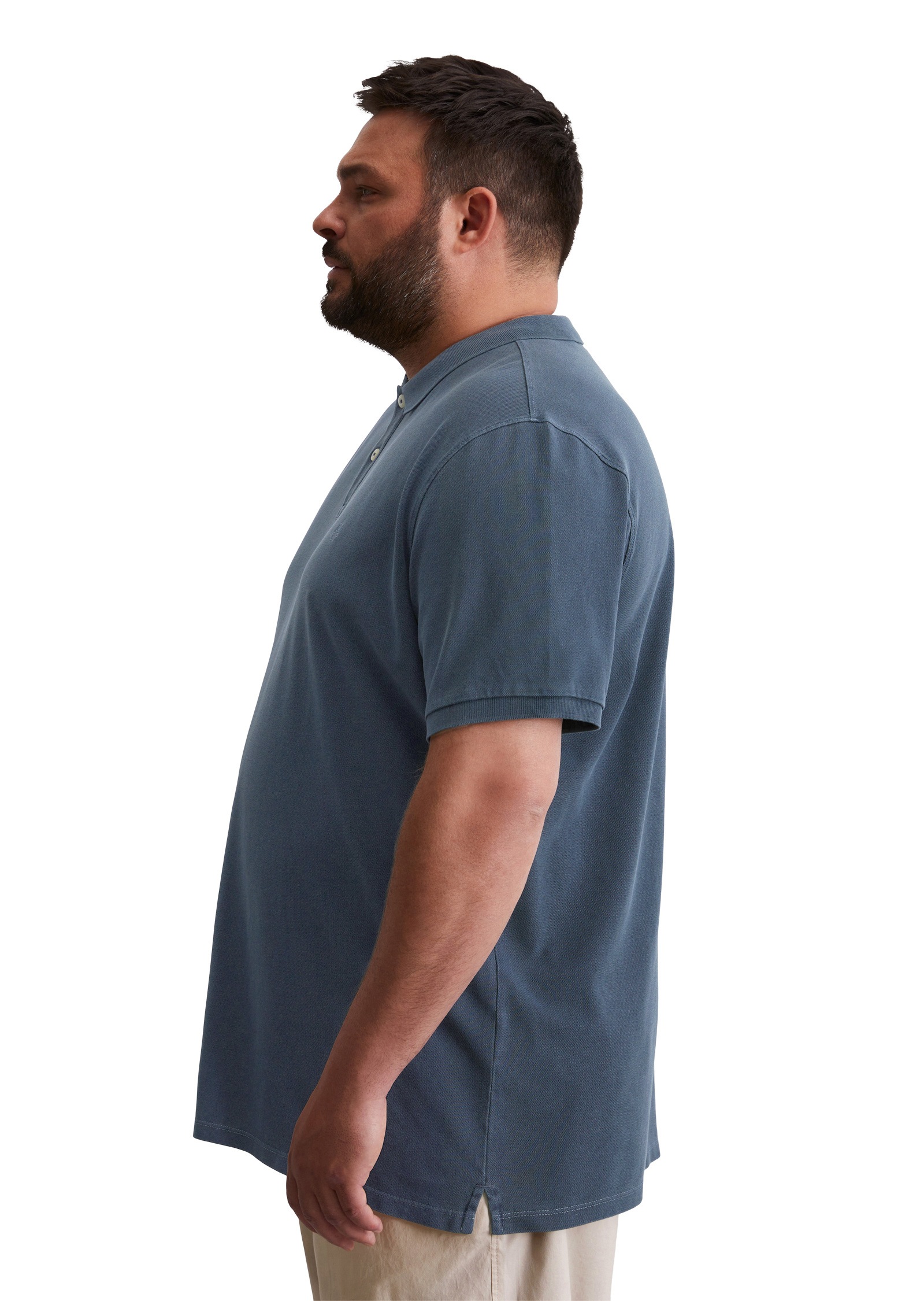 Marc OPolo Poloshirt "aus Bio-Baumwolle" günstig online kaufen