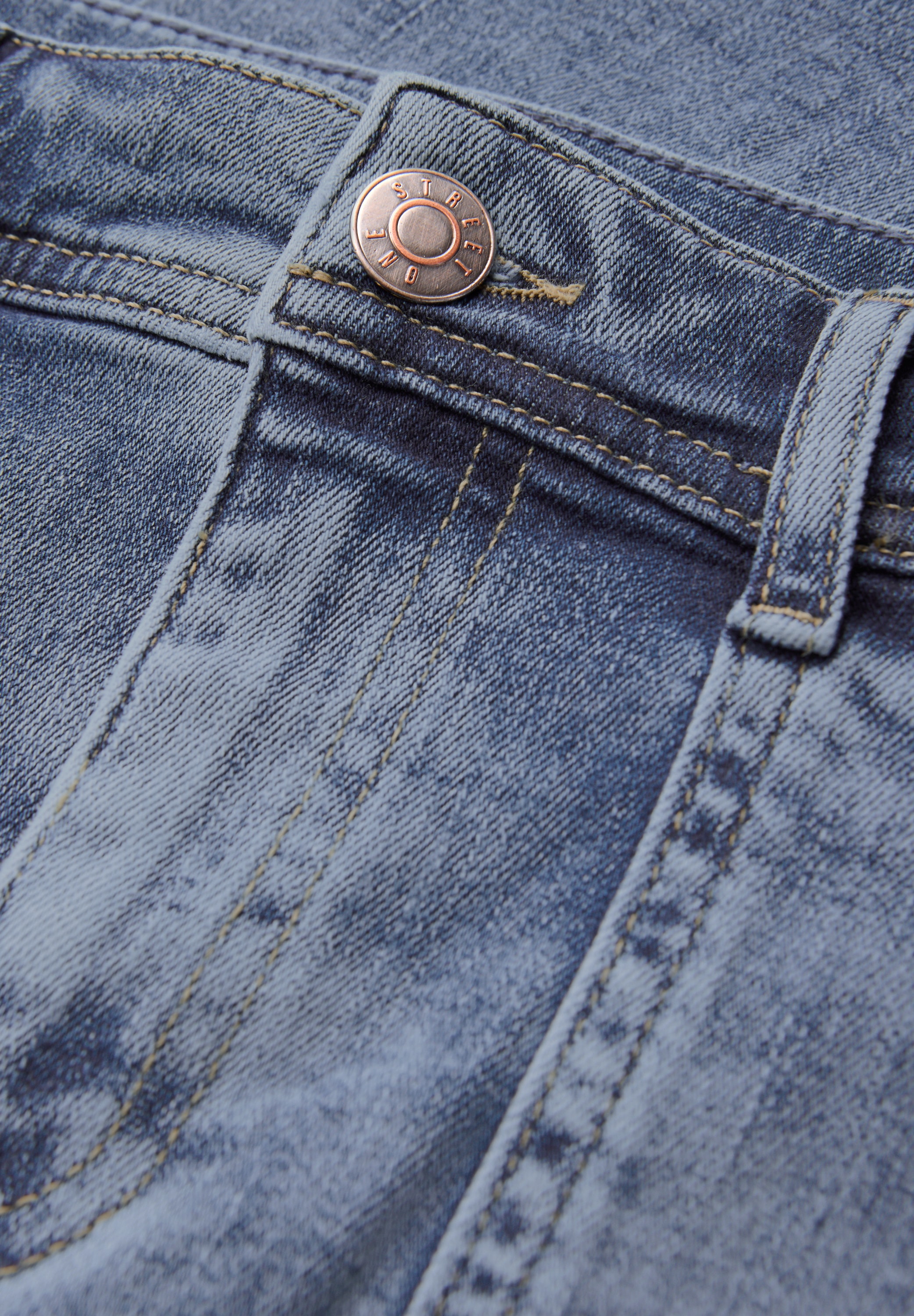 STREET ONE Jeansrock, High Waist