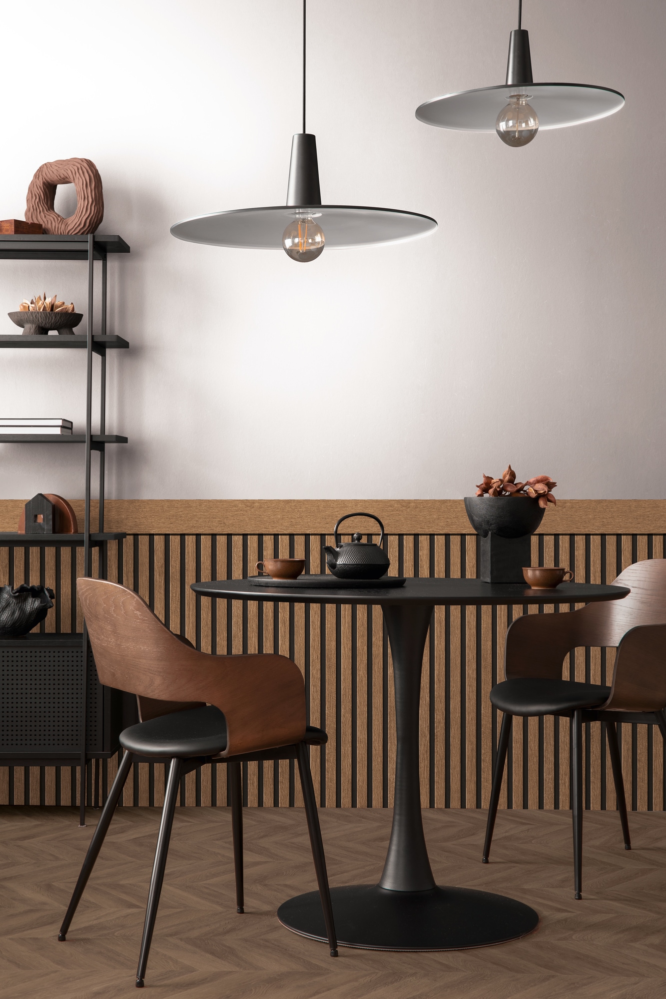 living walls Vliestapete »Wallpanel Tapete Wandpaneele Mustertapete Holzpaneele Natur« matt strukturiert Vliestapete Holz-Optik für Schlafzimmer Küche Wohnzimmer Wandpaneele