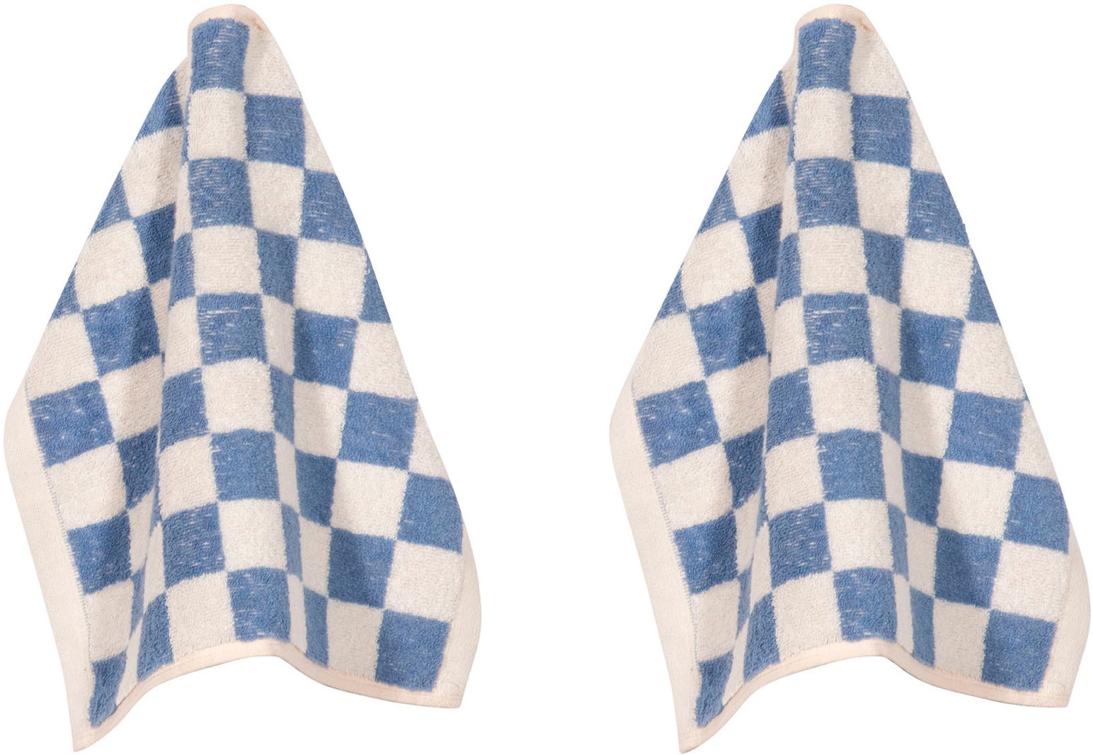 Seiftuch PAD, B:30cm L:30cm, blau, Frottee, Frottee, Handtücher, "Chess", Made in Europe
