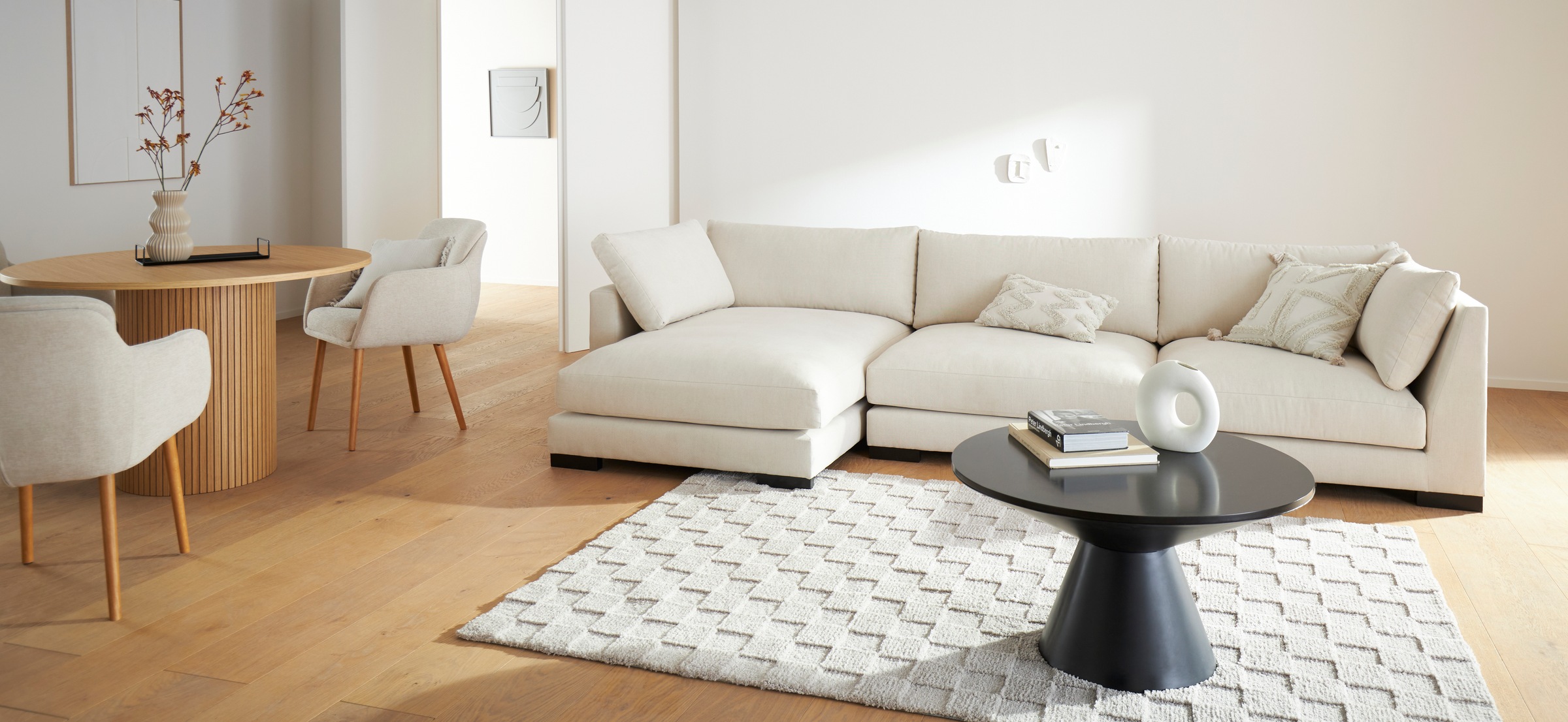 LeGer Home by Lena Gercke Ecksofa "Tvinna L-Form", Modulsofa, bestehend aus günstig online kaufen