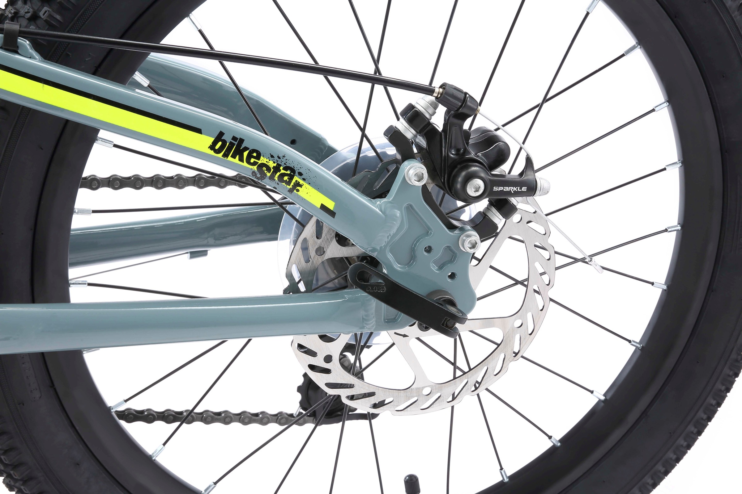 Bikestar Jugendfahrrad, 7 Gang, Shimano, RDTY21 Schaltwerk, Kettenschaltung