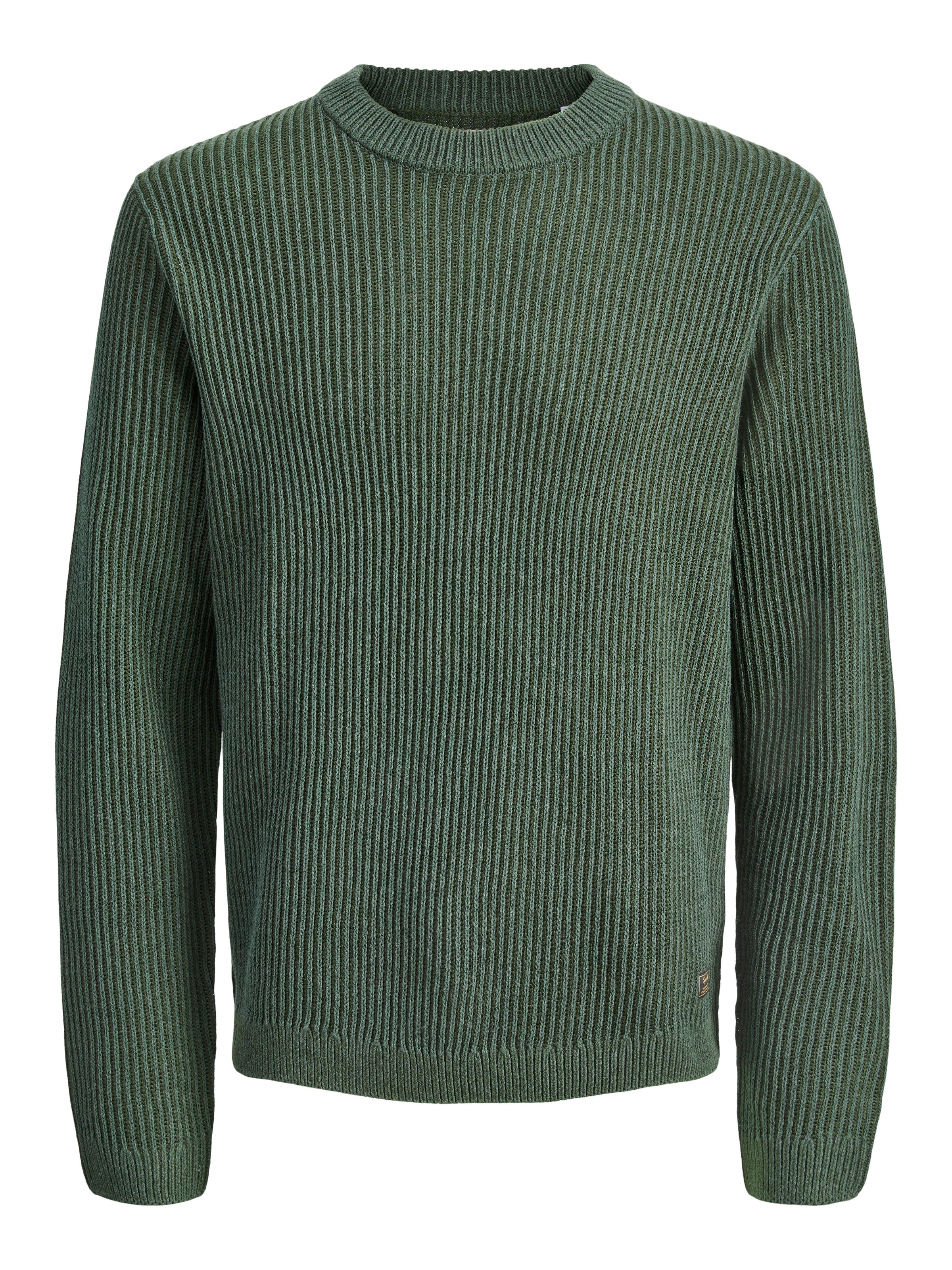Jack & Jones Rundhalspullover »JJEDOVER KNIT CREW NECK SN« Baumwollmischung, regular fit
