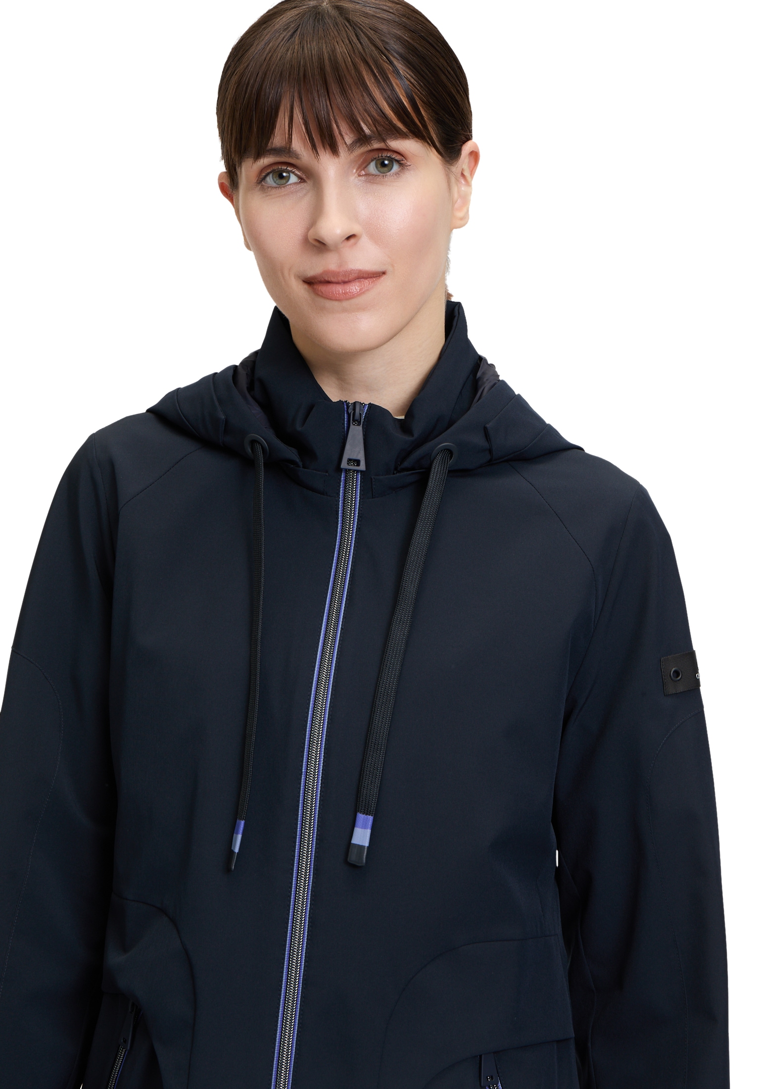 Betty Barclay Outdoorjacke »Betty Barclay Damen Outdoorjacke mit abnehmbarer Kapuze«, mit Kapuze