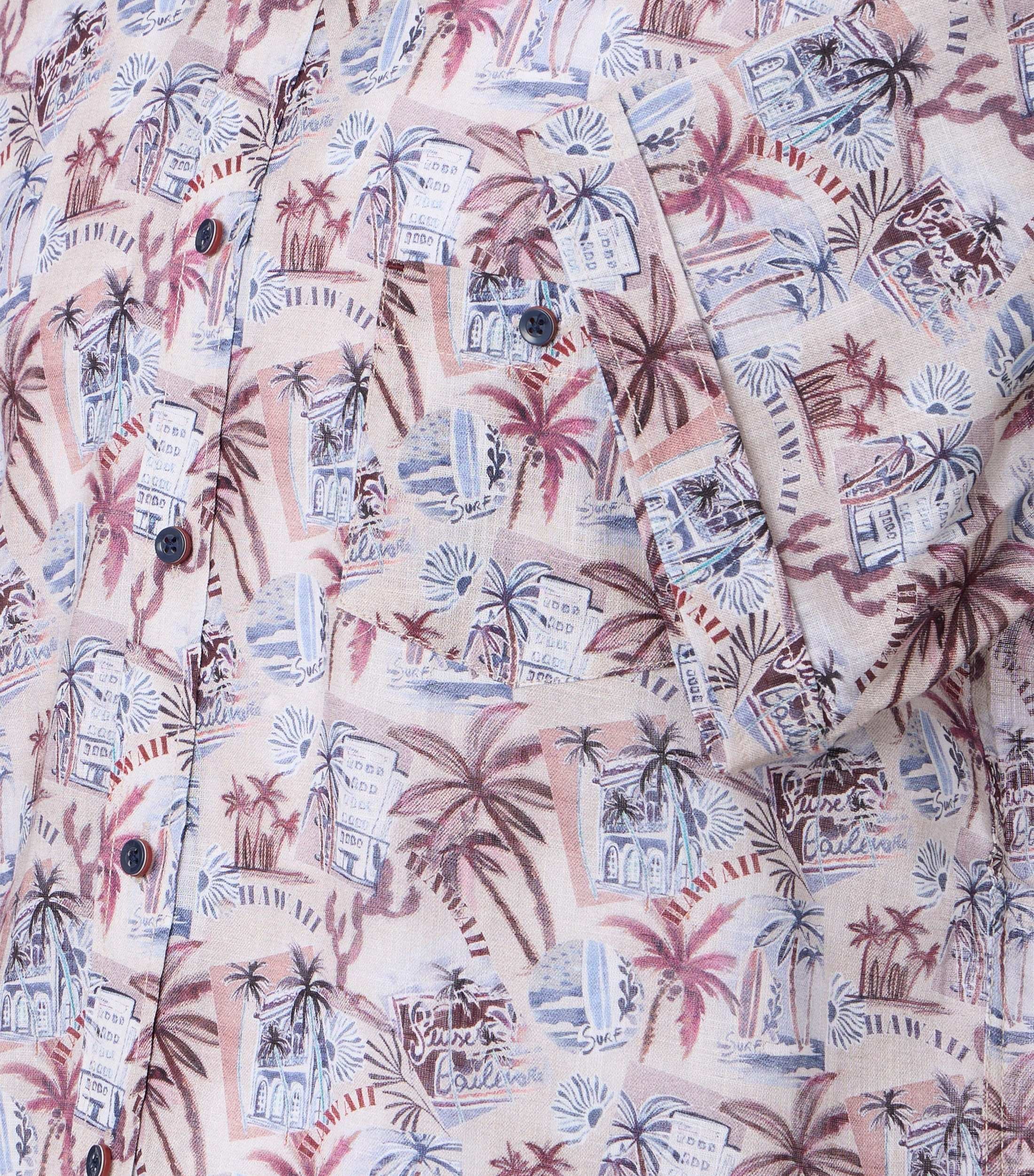 CASAMODA Kurzarmhemd »CASAMODA Freizeithemd Kurzarm Print«