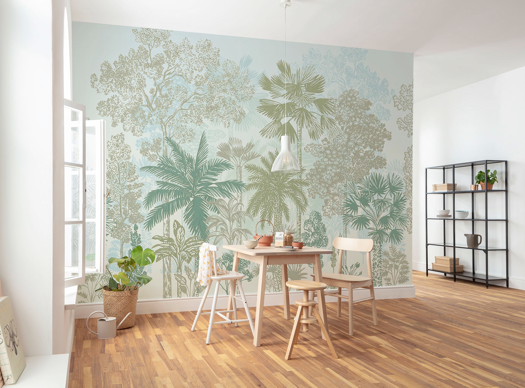 Komar Vliestapete »Digitaldruck Vlies - Milla de Palma - Größe 350 x 250 cm«, bedruckt, Wohnzimmer, Schlafzimmer
