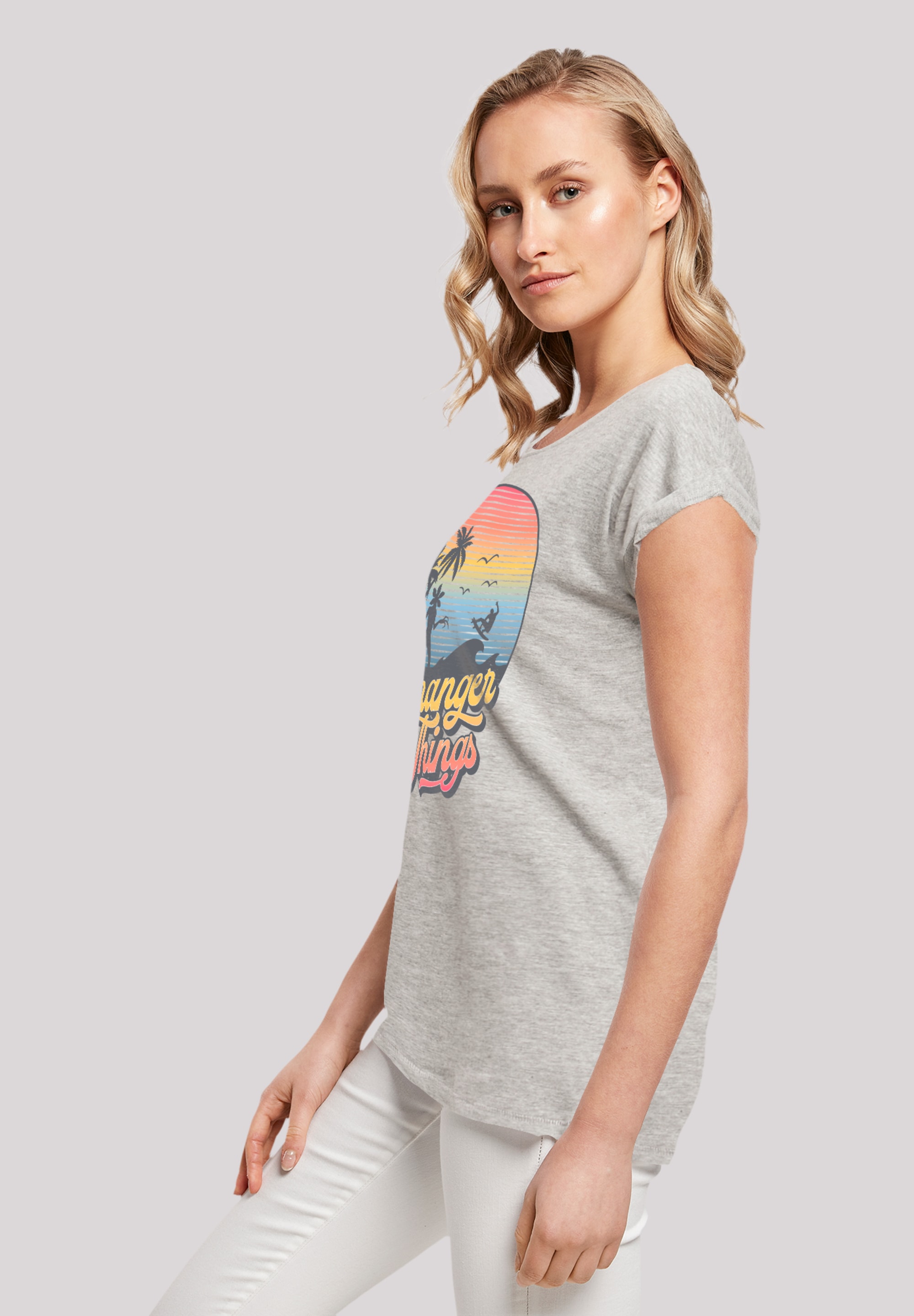 F4NT4STIC T-Shirt »Stranger Things LA Gradient«, Premium Qualität