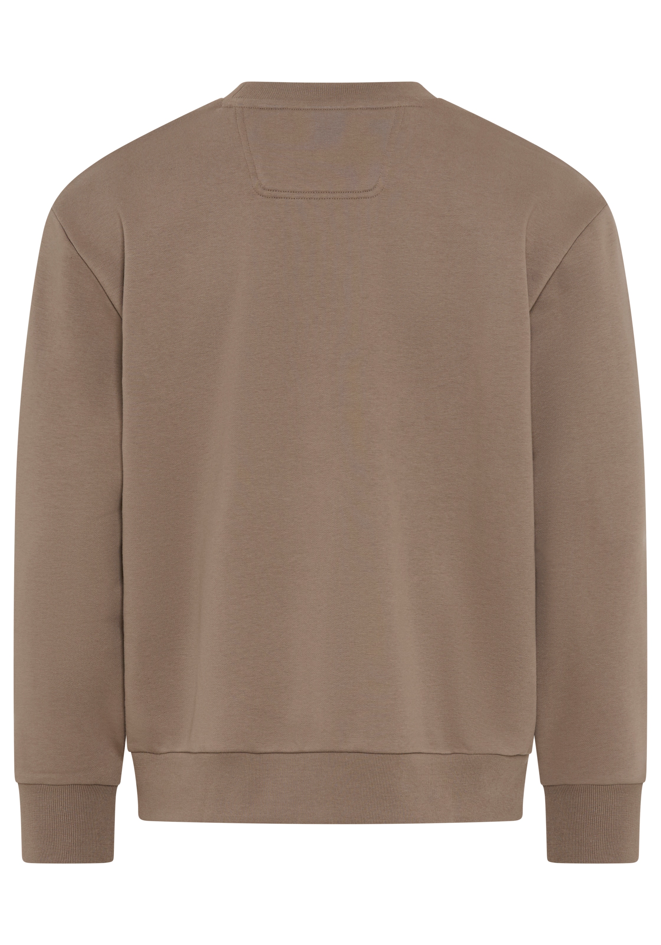 BOSS GREEN Sweatshirt , Rundhalsausschnitt, Relaxed Fit, Logo-Badge

