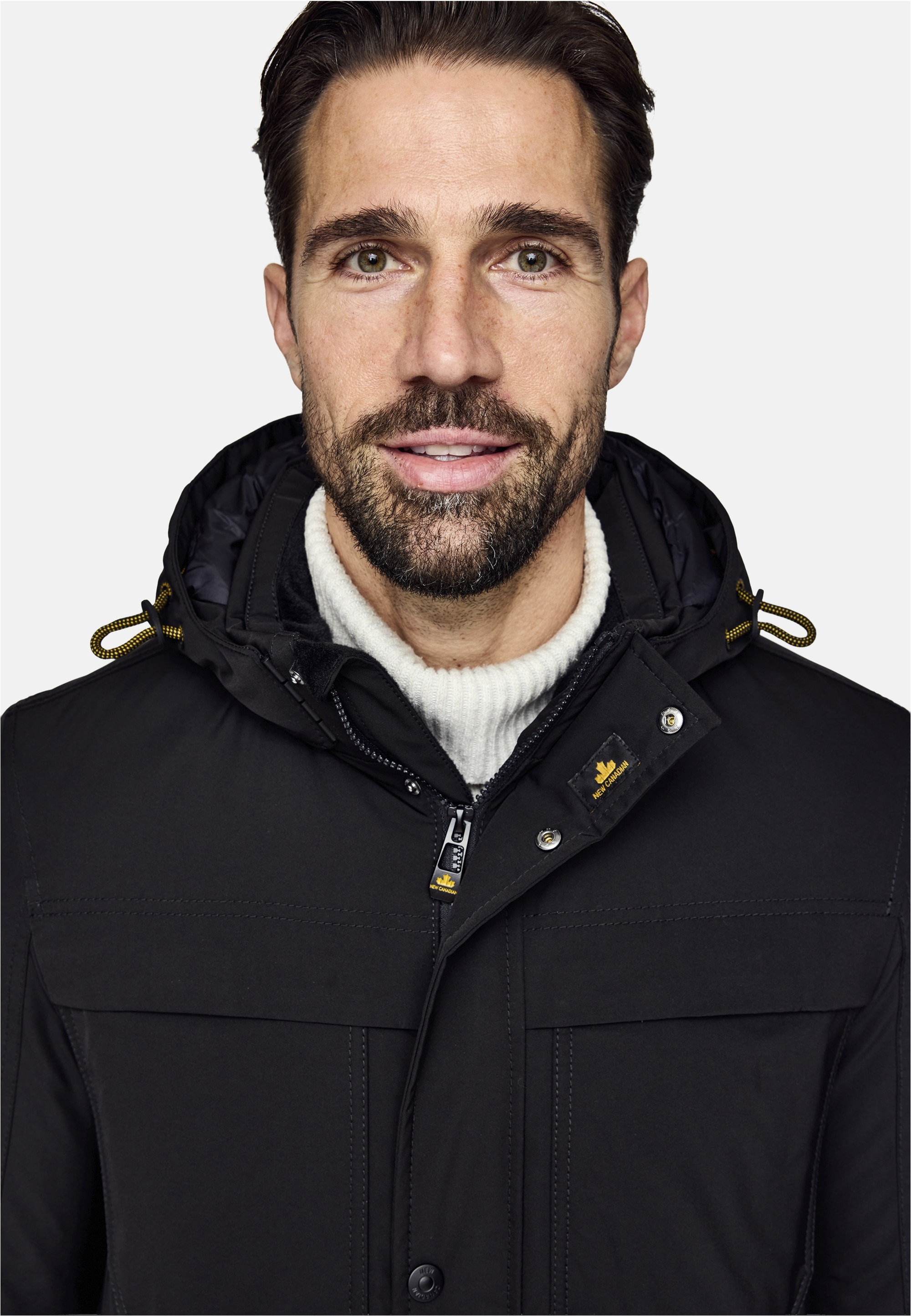 New Canadian Outdoorjacke »CO-3«, mit Fleece-Einsatz am Innenkragen
