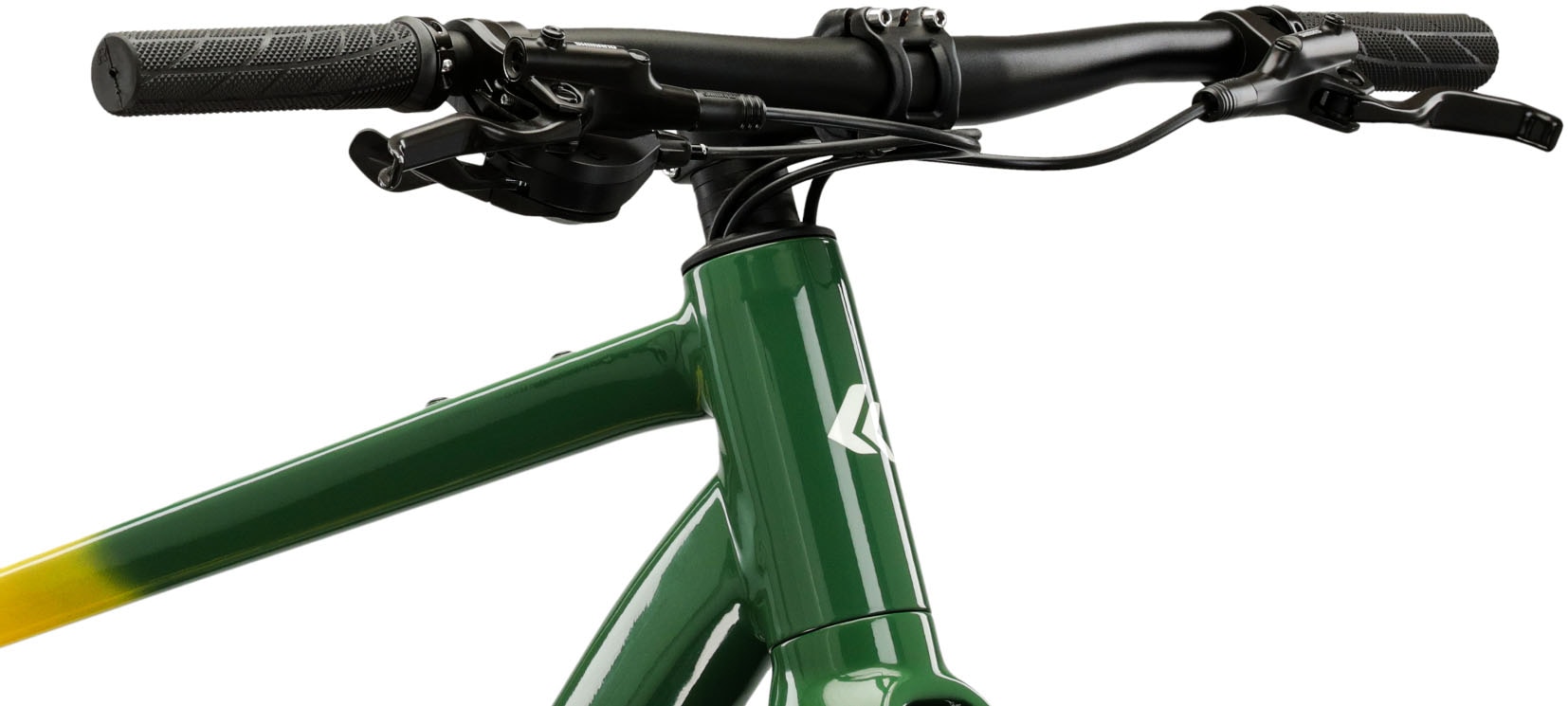 Kross Gravelbike »Gravelbike Esker Flatbar grün 10 Gänge«, 10 Gang, Shimano, CUES U6000 Schaltwerk, Kettenschaltung