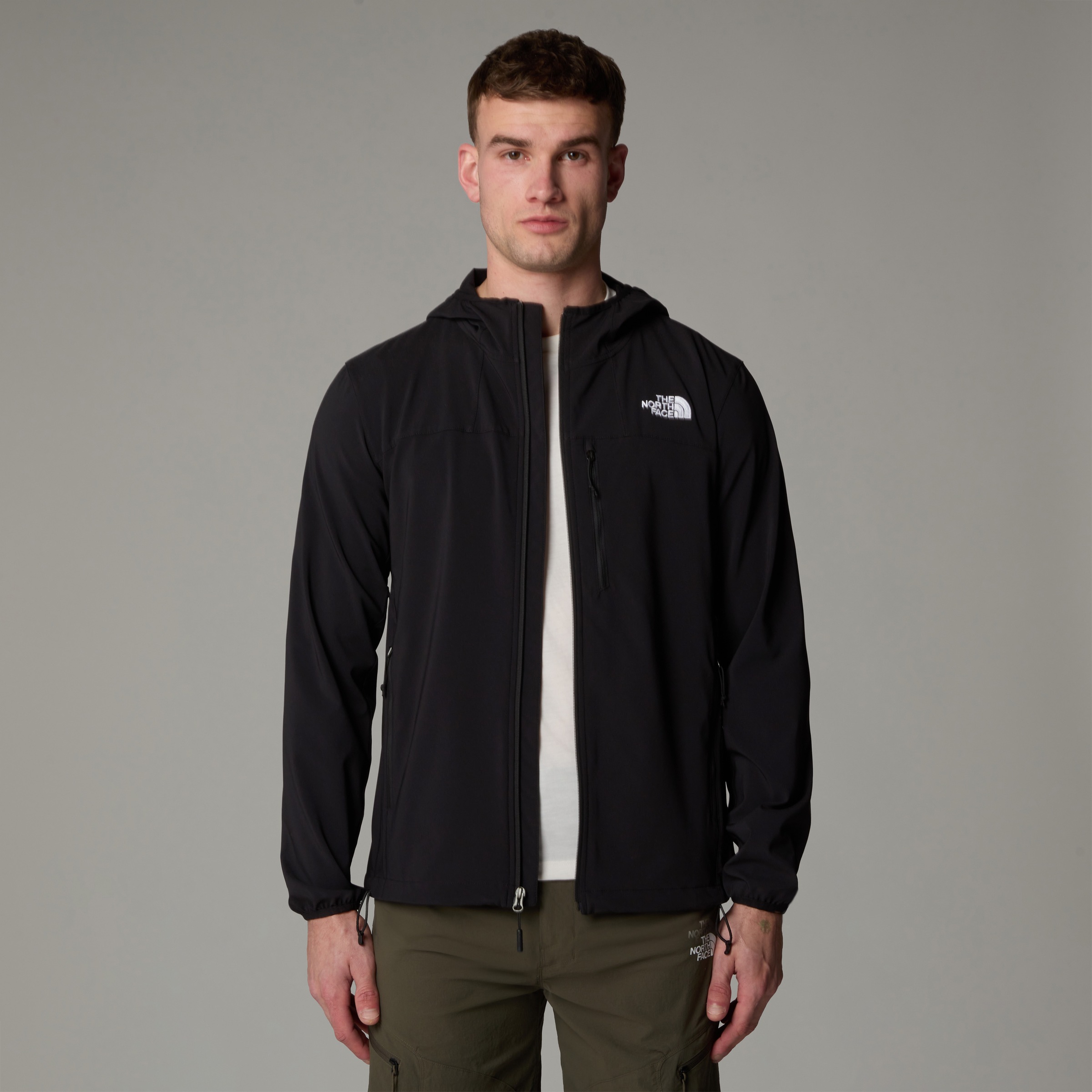 The North Face "Nimble Kapuzenjacke für Herren" mit WindWall™-Gewebe, wasse günstig online kaufen
