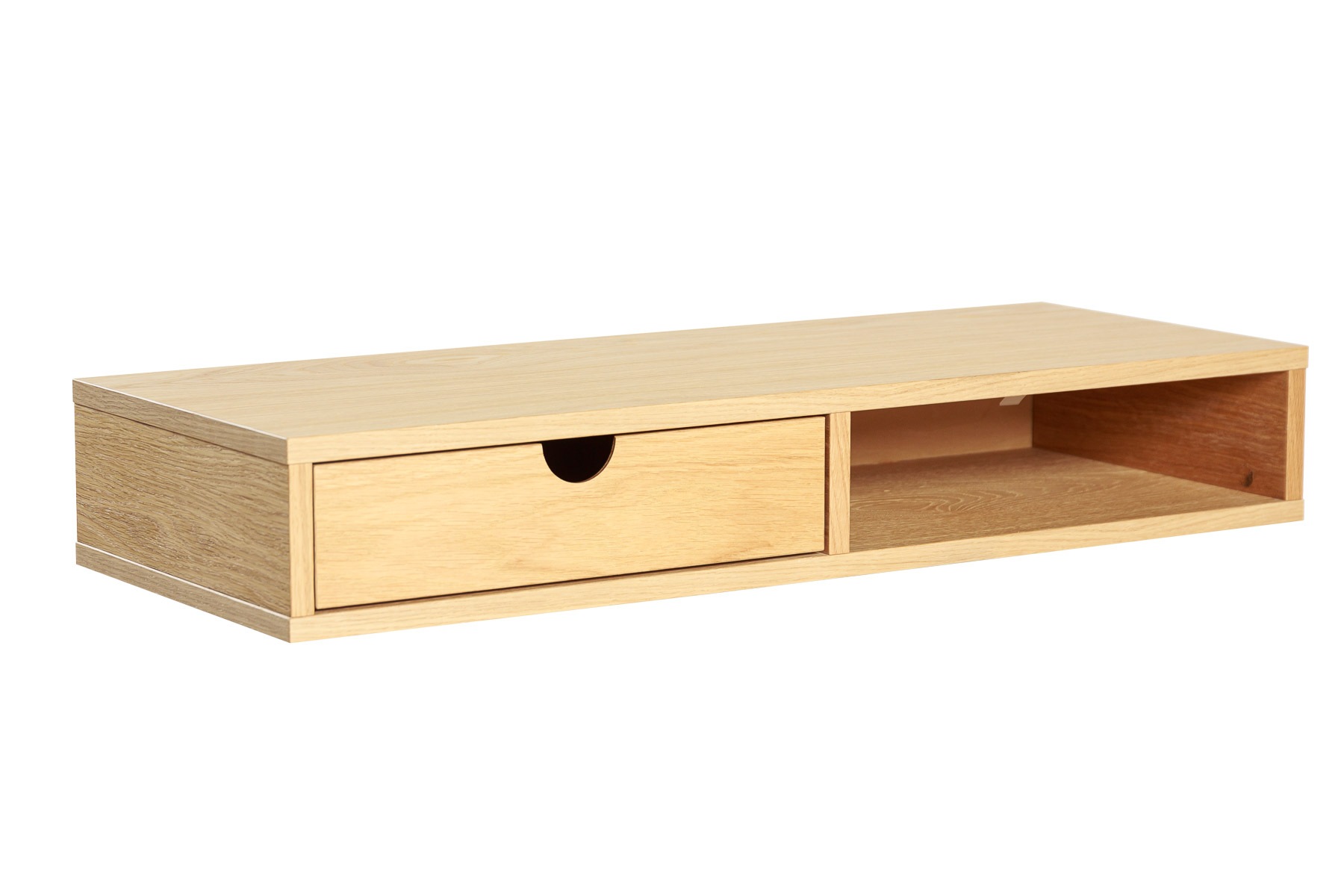 Woodman Stauraumschrank "Farsta", Mit Holzfurnier aus Eiche, platzsparend, günstig online kaufen