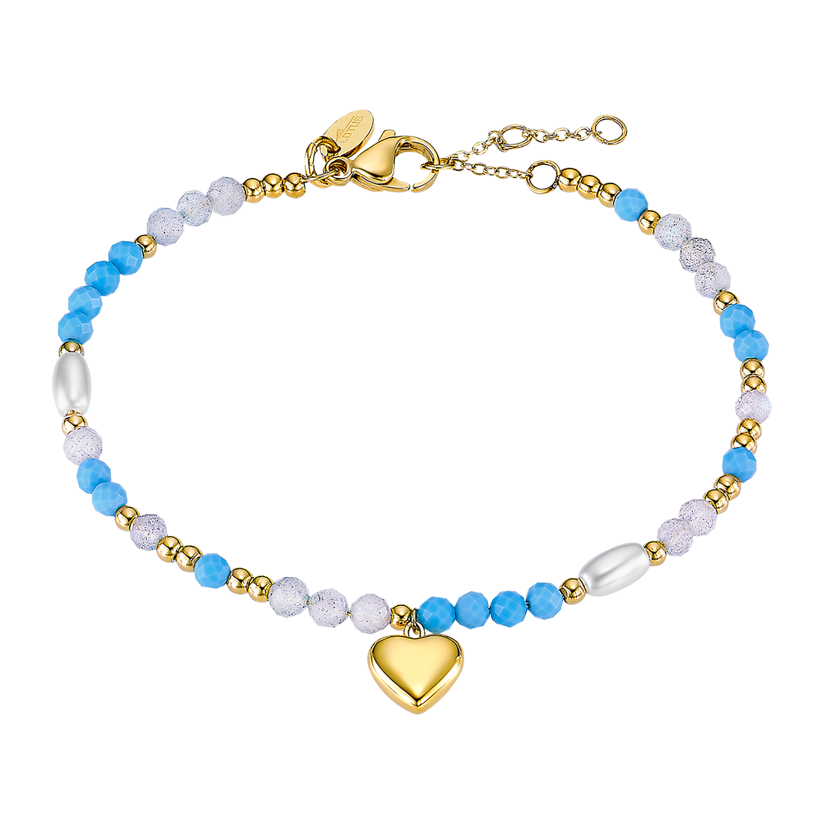 Lotus Armband »Essentials - Herz« mit Zirkonia (synth.) - mit Perle (synth.)