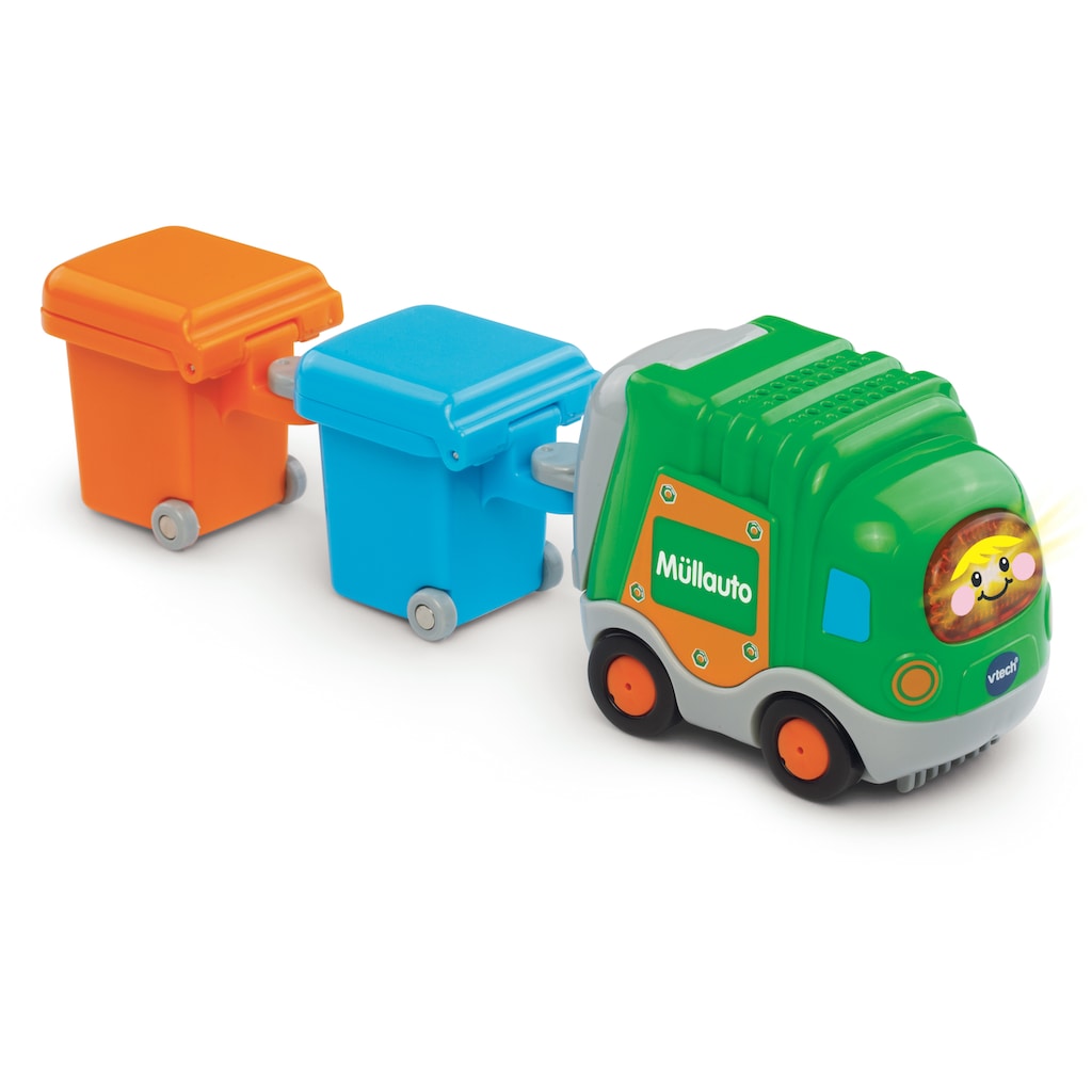 Vtech® Spielzeug-Müllwagen »Tut Tut Baby Flitzer, Müllauto & 2 Mülltonnen«