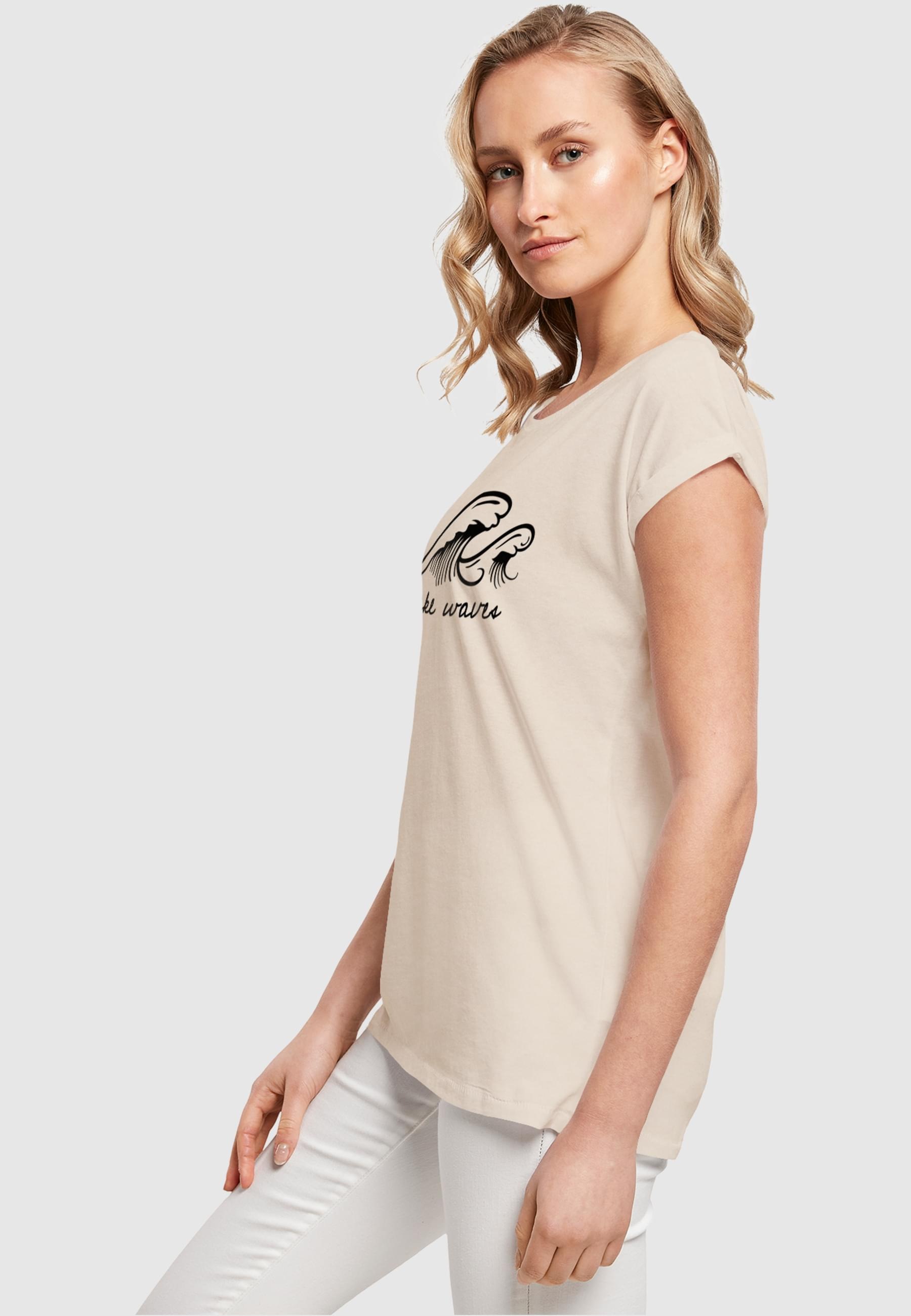 Merchcode T-Shirt »Merchcode Damen Ladies Summer - Make waves T-Shirt«, (1 tlg.)