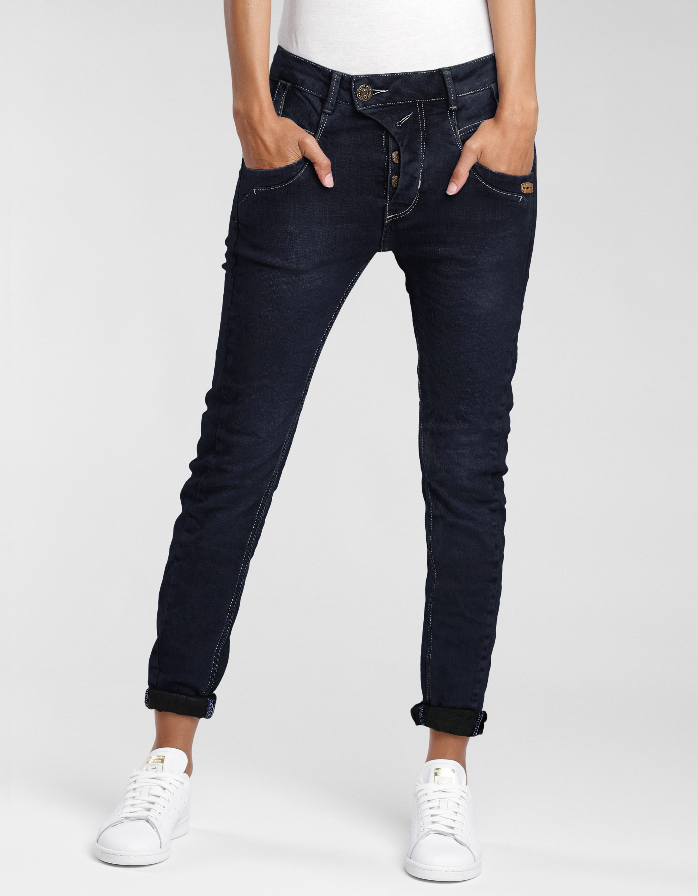 GANG Slim-fit-Jeans "94MARGE", mit besonderem 4-Knopf-Verschluss günstig online kaufen
