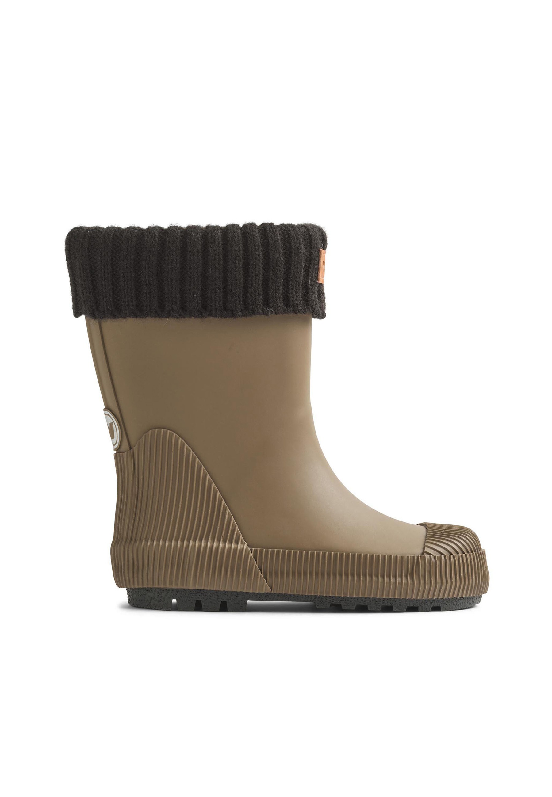 Stiefel WHEAT "WHEAT Rubber Boot Thermo Wader", Mädchen, Gr. 23, dry wood, unifarben, Schuhe Stiefel 2
