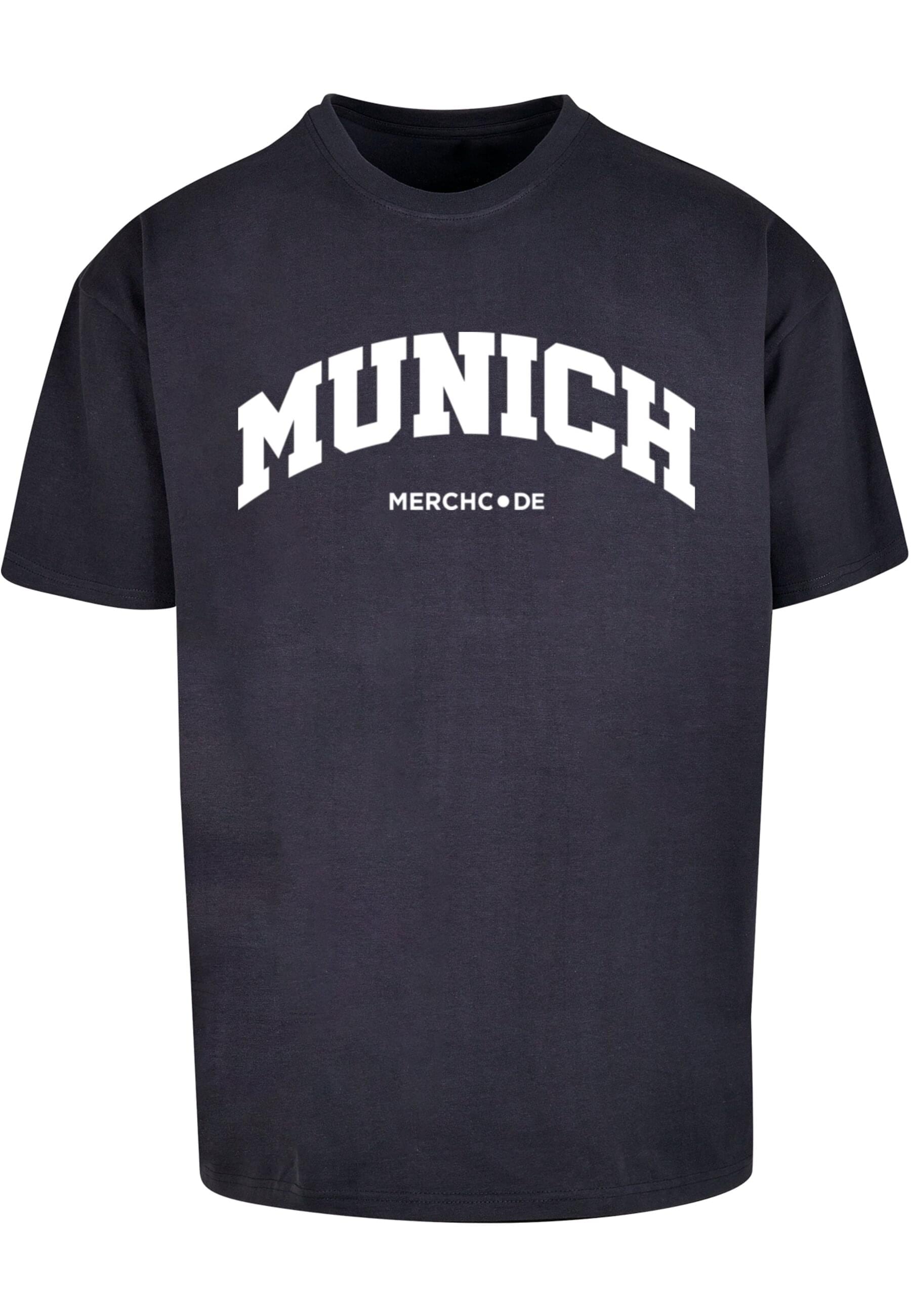 Merchcode T-Shirt "Merchcode Herren Munich Wording - Heavy Oversize Tee" 1 günstig online kaufen