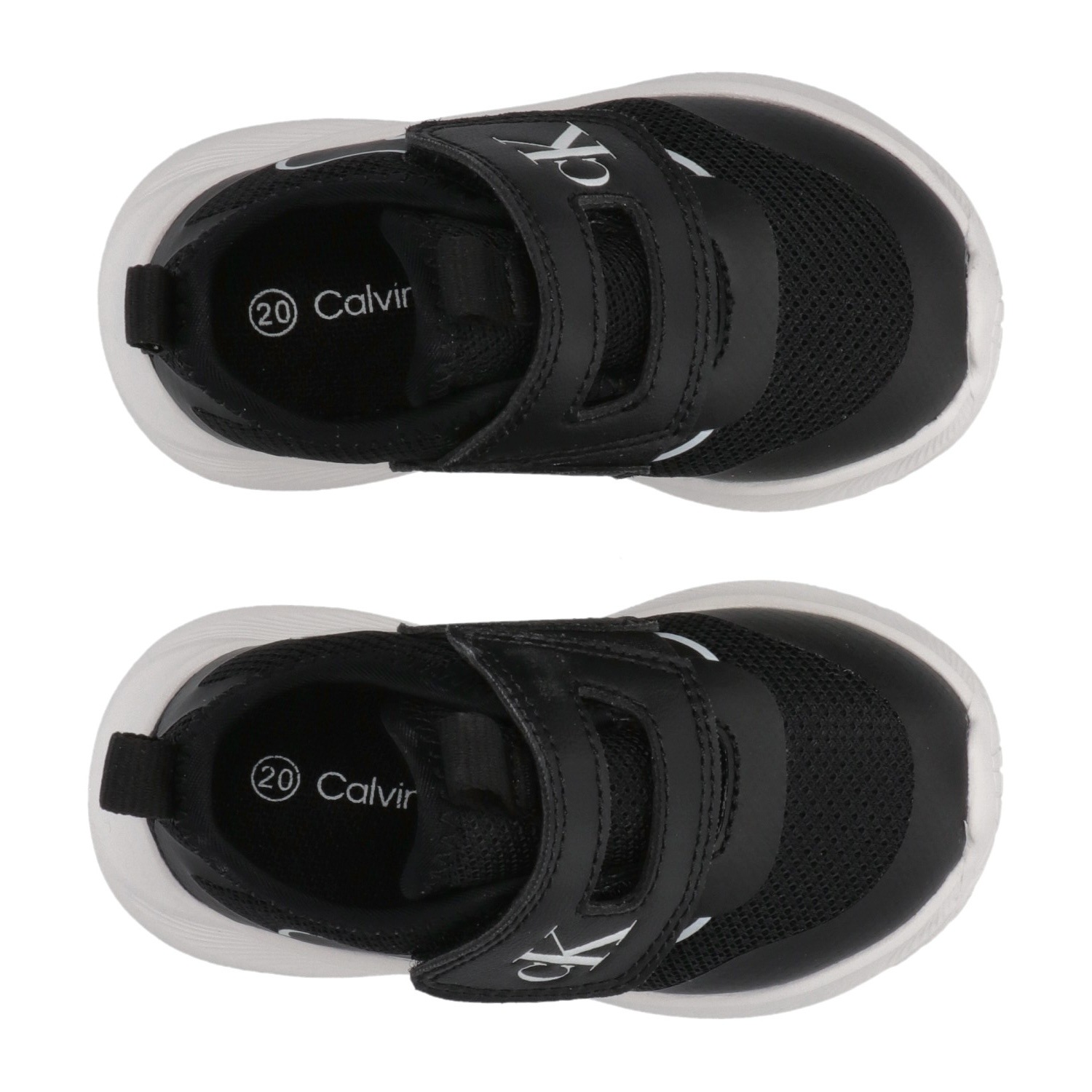 Calvin Klein Jeans Sneaker, Chunky Sneaker, Klettschuh, Freizeitschuh mit Logo verziert