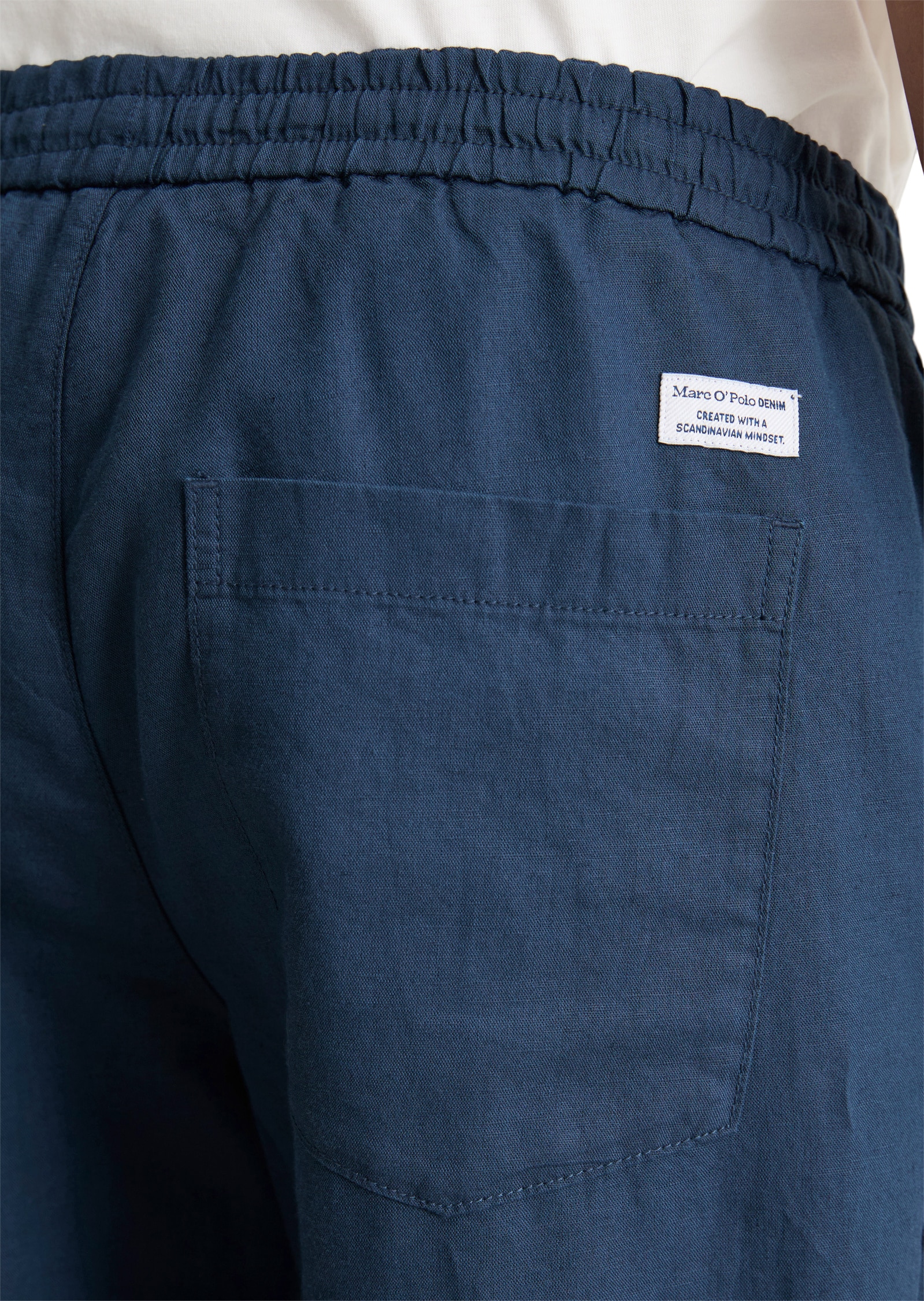 Marc O'Polo DENIM Chinohose »aus Leinen und Bio-Baumwolle«
