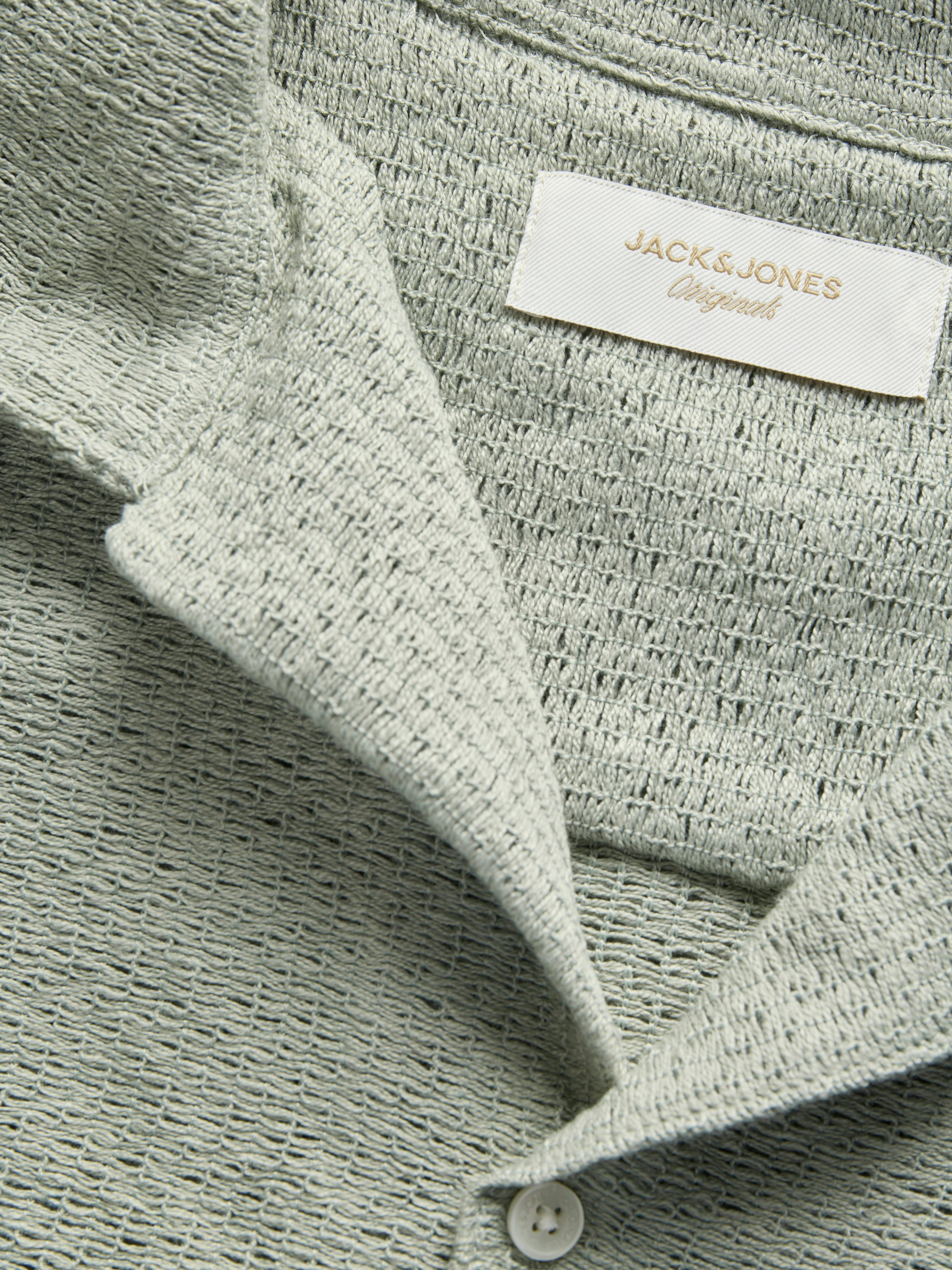 Thumbnail - Jack & Jones Kurzarmhemd "JORMONTAUK CROCHET SHIRT SS SA26"