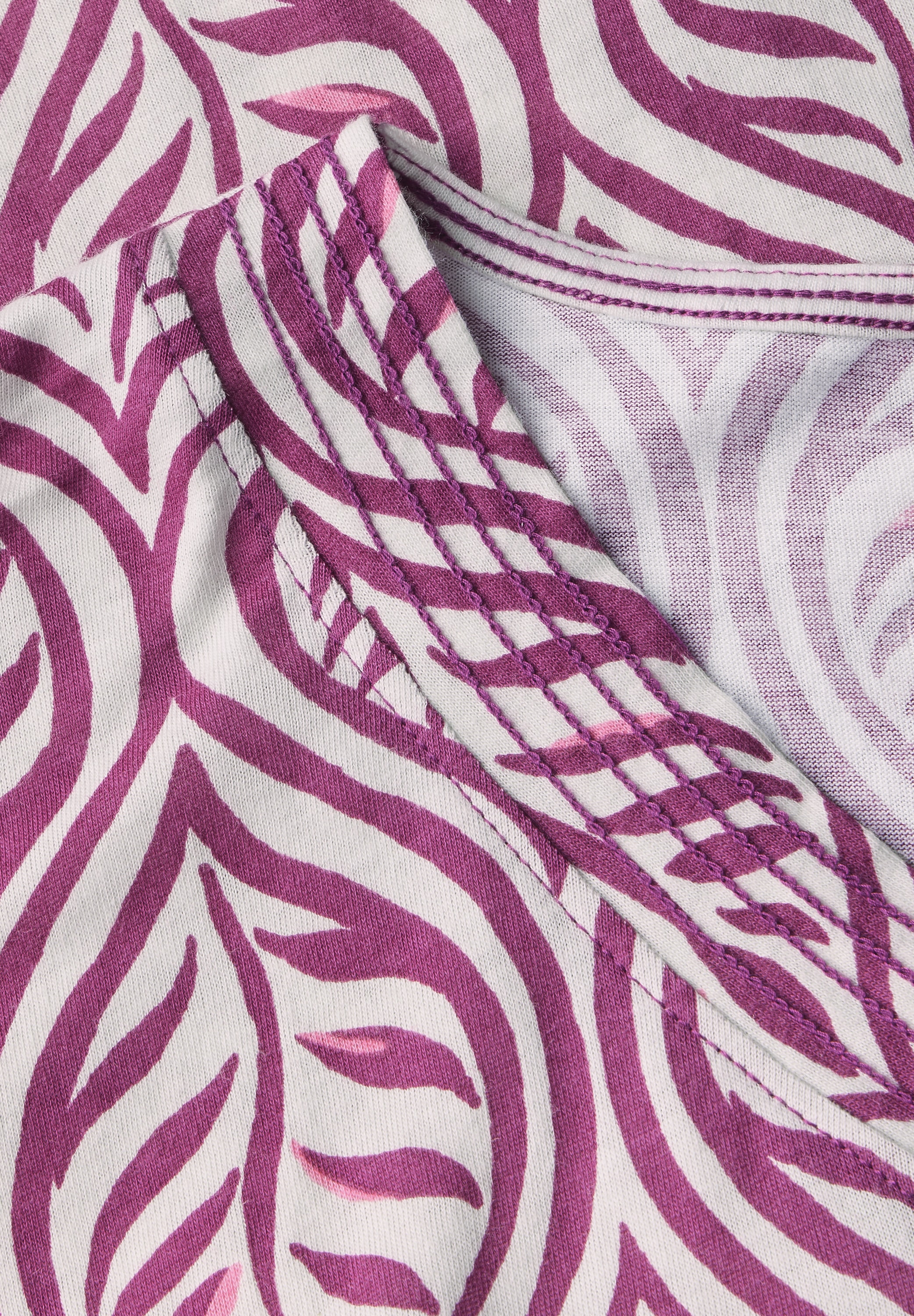 Cecil V-Shirt, im soften Baumwoll-Mix
