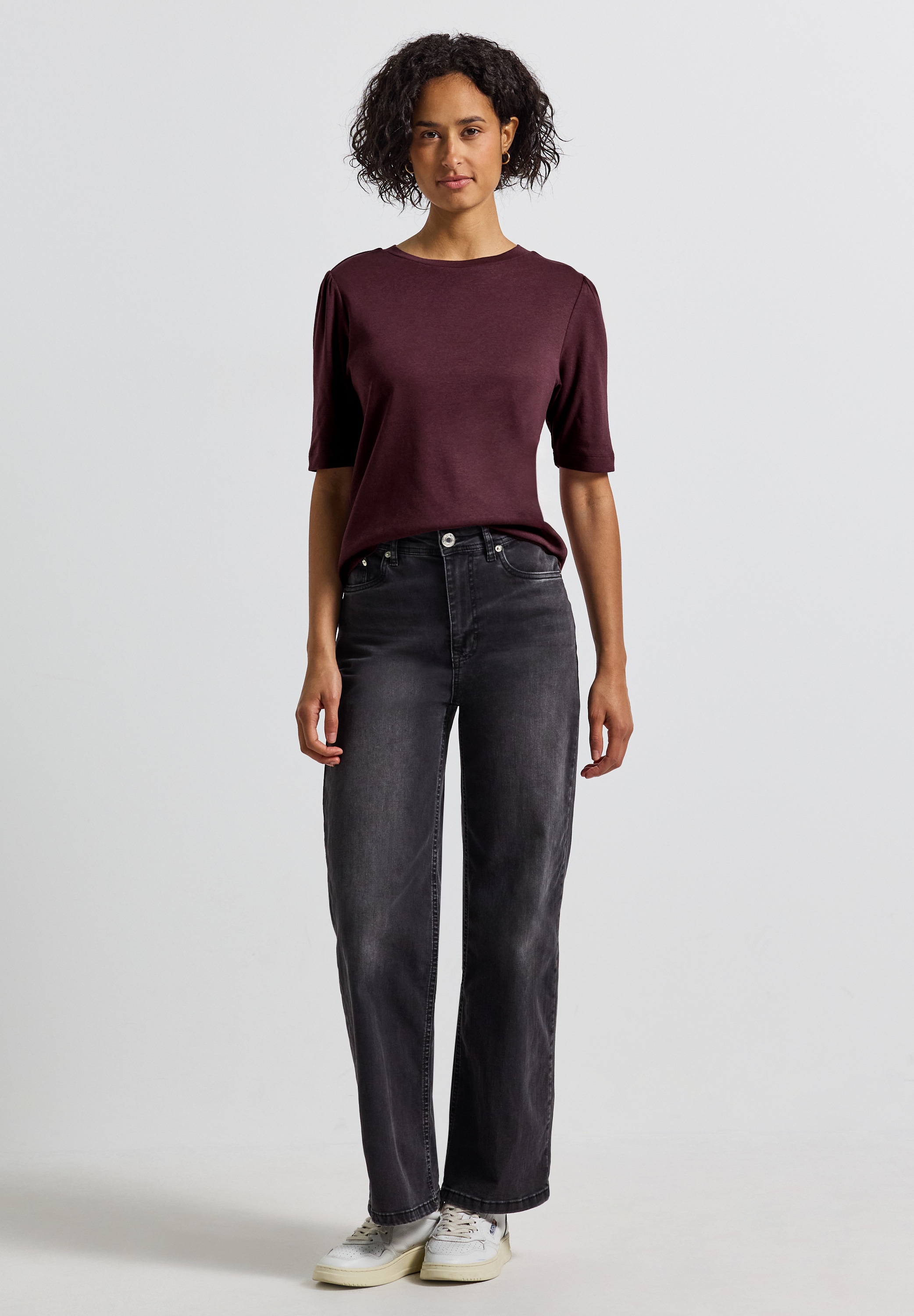 STREET ONE T-Shirt, im soften Baumwoll-Mix