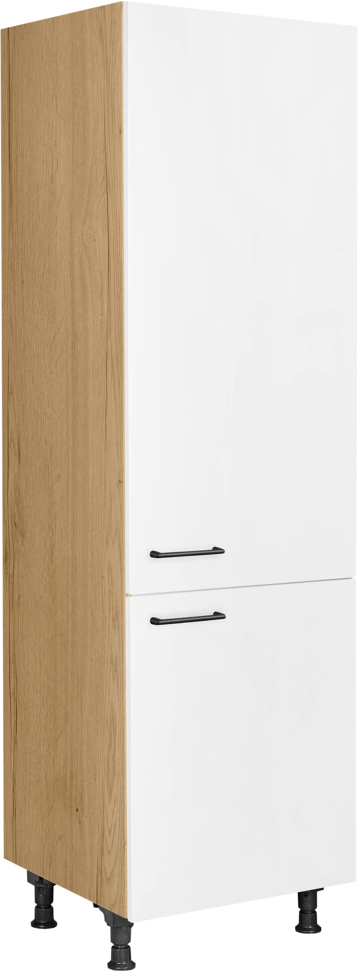 nobilia 1100000002199 ""MIAMI", mit zwei Türen und zusätzlichem Einlegeboden," vormontiert, Ausrichtung wählbar, Breite/Höhe: 60/216,6 cm