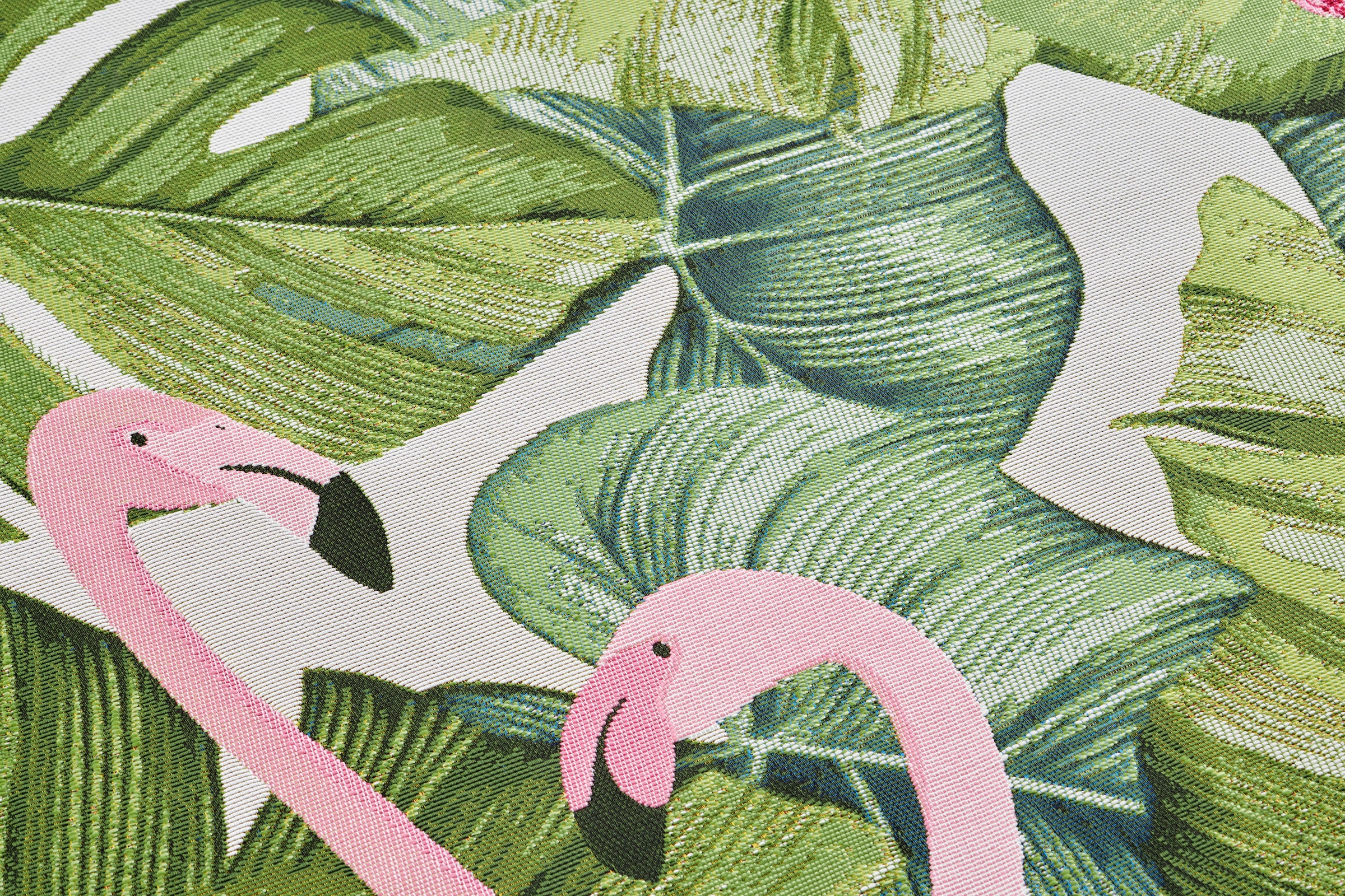 HANSE Home Outdoorteppich »Tropical Flamingo«, rechteckig, In-& Outdoor, Teppich, Wetterfest, Balkon, Garten, Wohnzimmer, Floral