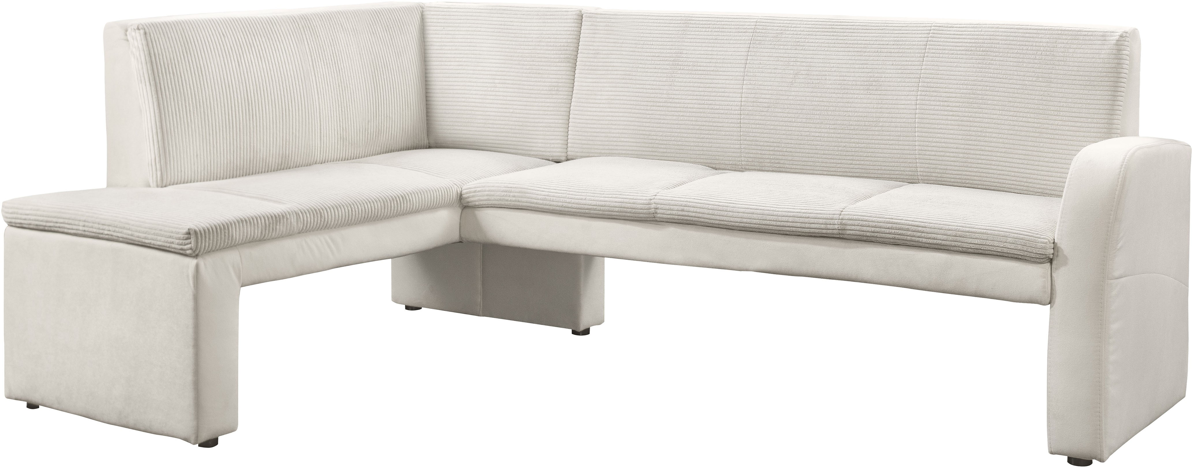 exxpo - sofa fashion Eckbank "Cortado, elegant und modern mit hohem Sitzkomfort" hohe Bodenfreiheit, schöne Detailverarbeitung, wahlweise Lederbezug