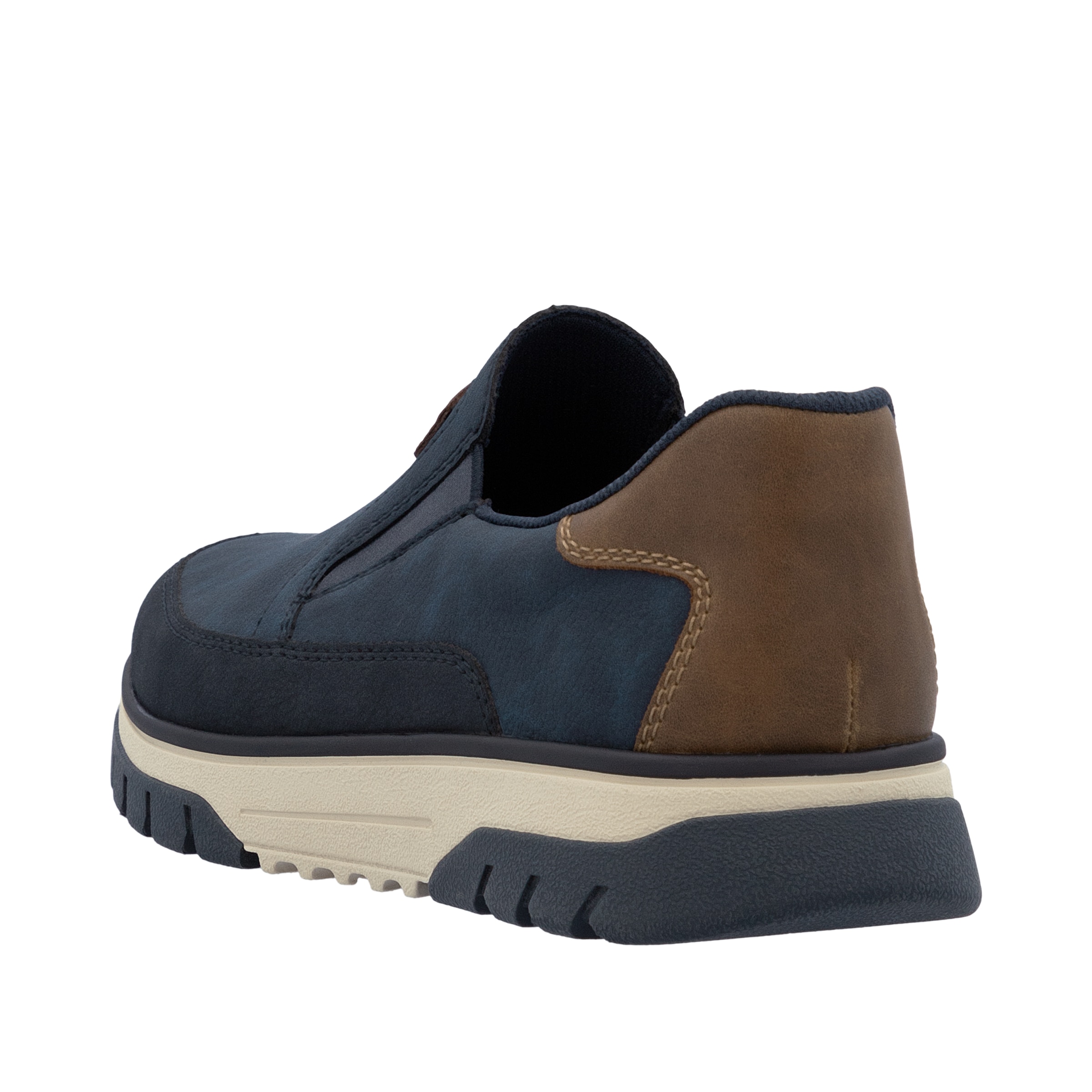 Rieker Slip-On Sneaker, Slipper, Schlupfschuh, Halbschuh mit weicher MemoSoft-Innensohle