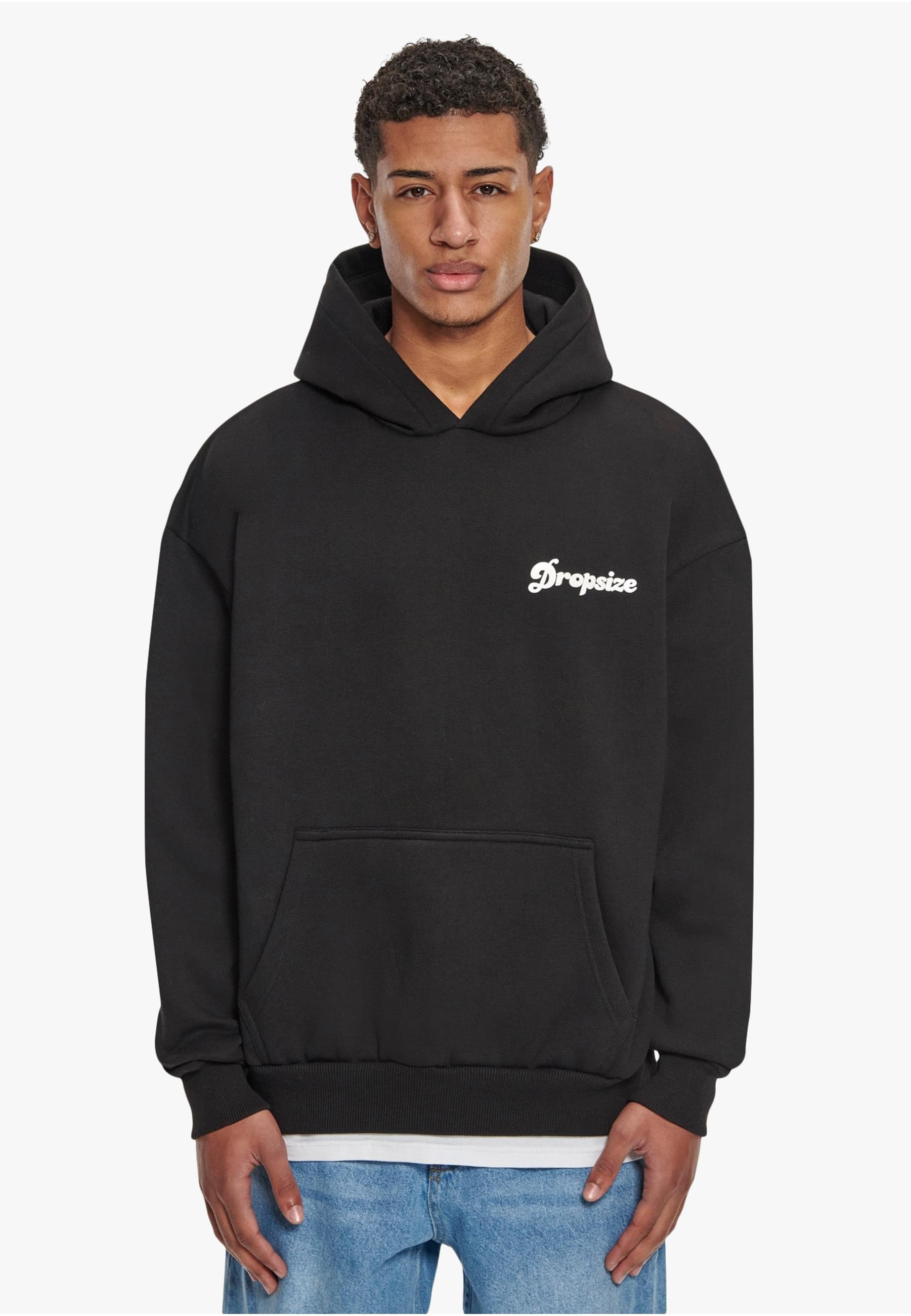 Dropsize Kapuzensweatshirt »Dropsize Herren Dropsize Heavy Oversize Pray Love Hustle Hoodie«, (1 tlg.)