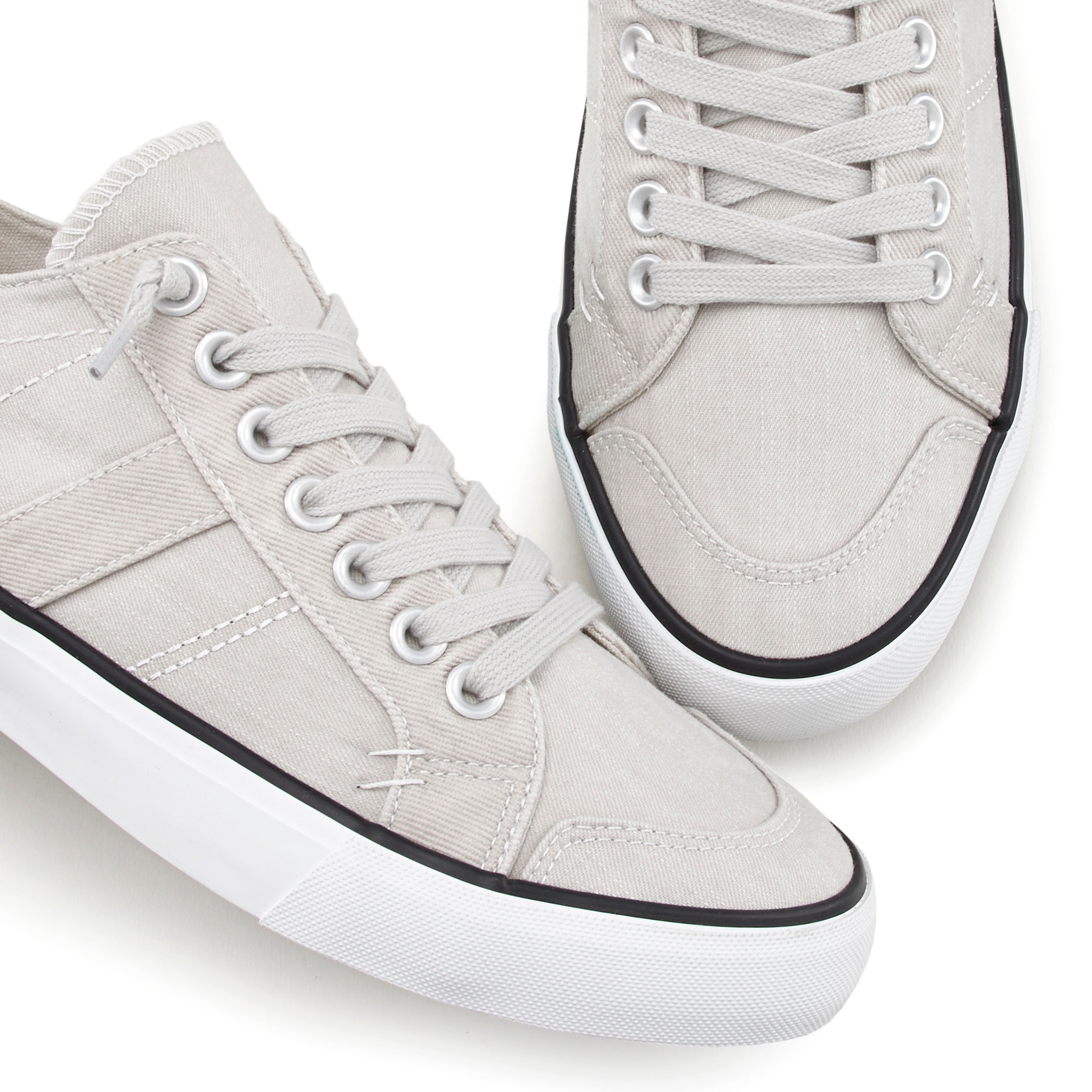 Thumbnail - AUTHENTIC LE JOGGER Sneaker "Schnürhalbschuh", Schnürschuh, Halbschuhe, Freizeitschuhe, Slipper aus Canvas VEGAN