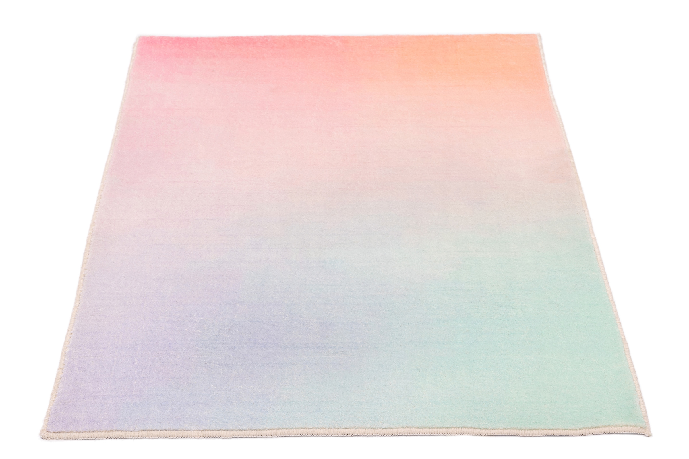 Gino Falcone Badematte »Ariella GF-154«, rutschhemmend beschichtet, fußbodenheizungsgeeignet, Badteppich, bedruckt, modernes Design, Farbverlauf, weich & kuschelig