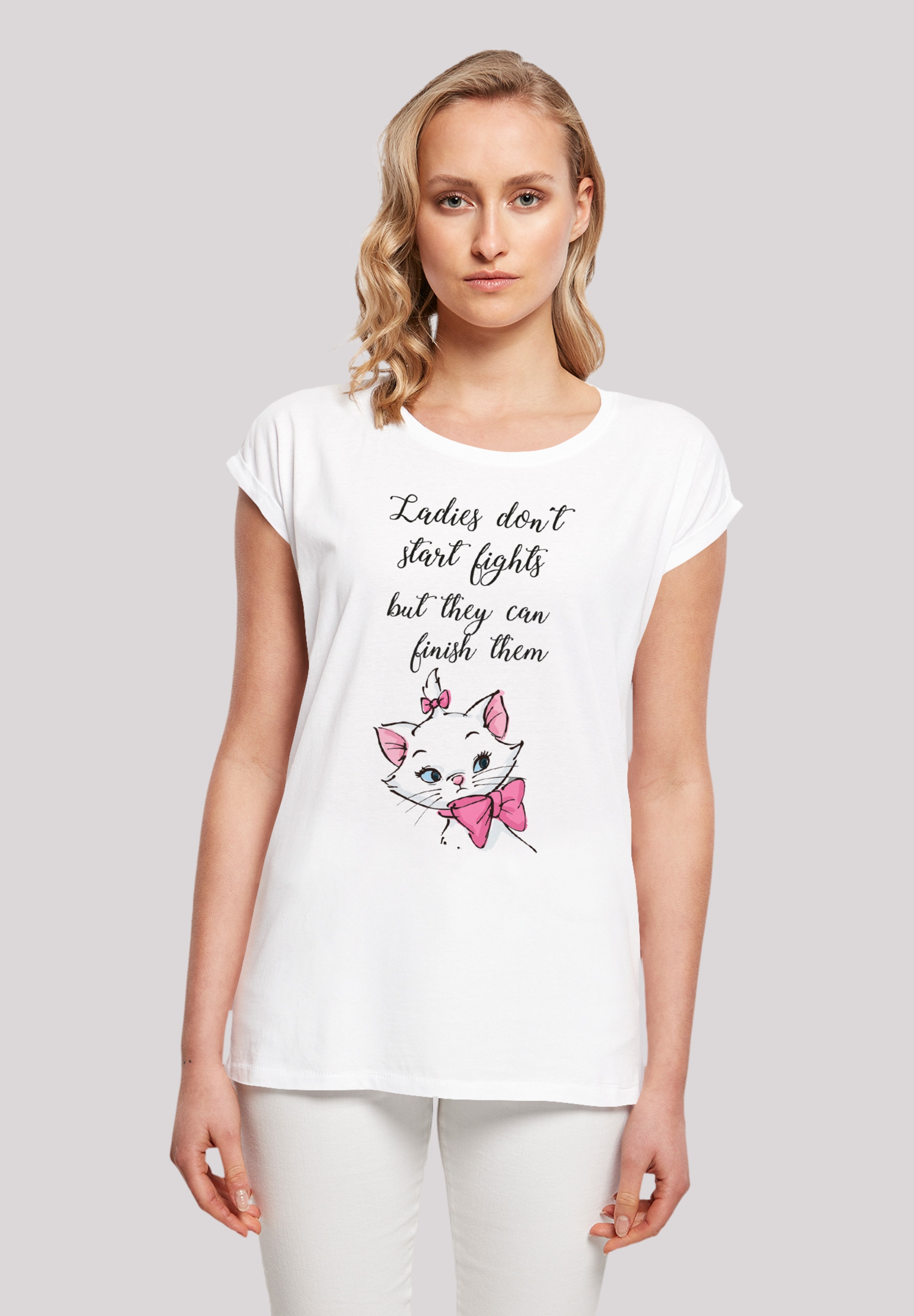 F4NT4STIC T-Shirt »Disney Aristocats Ladies Don't«, Premium Qualität für  bestellen | BAUR
