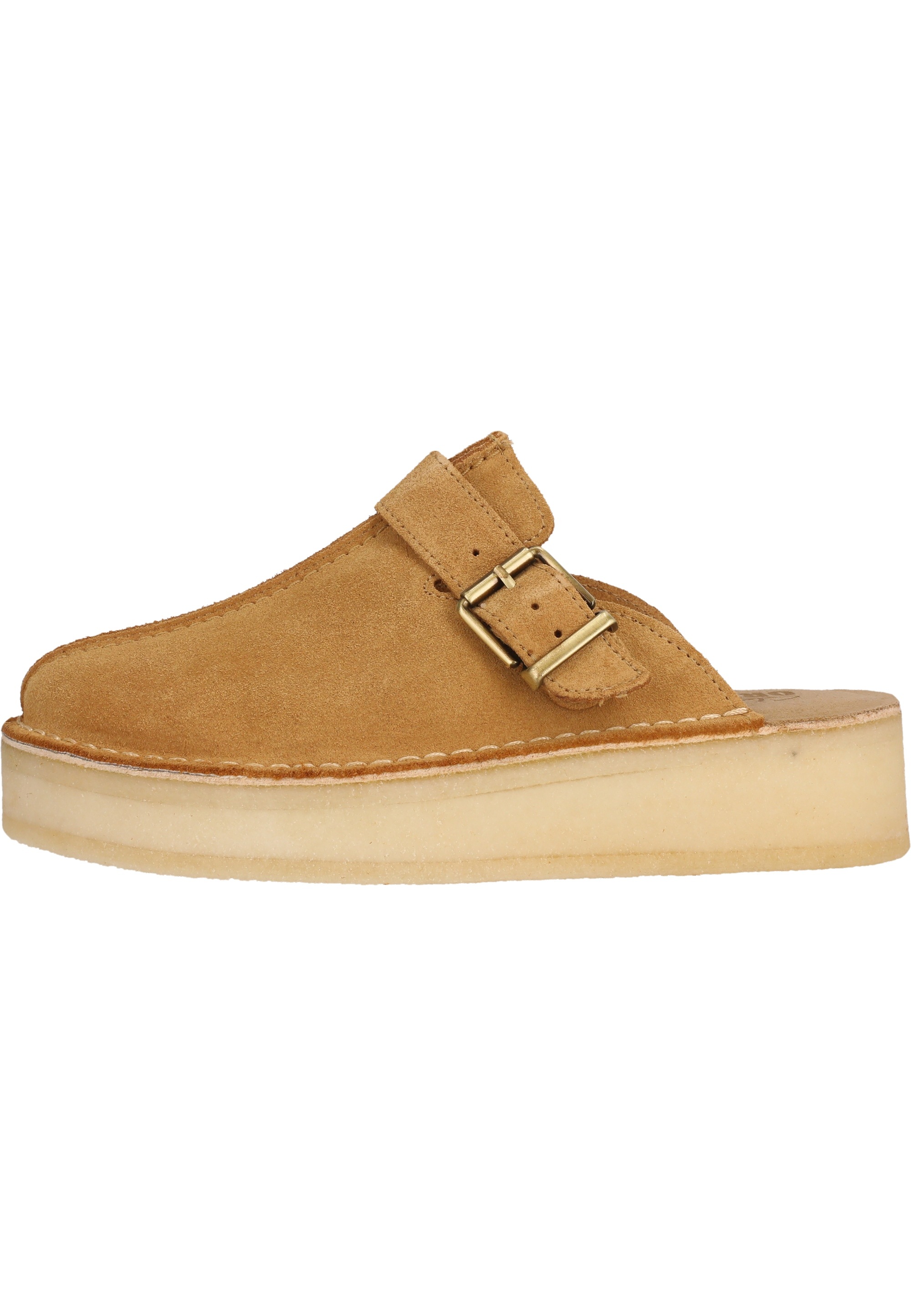 Clarks Pantolette "TrekWedge" im praktischen Slip-On Design mit Naturkrepps günstig online kaufen