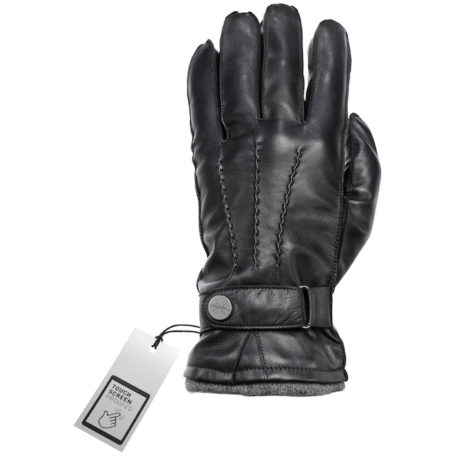 PEARLWOOD Lederhandschuhe »Mike«, Touchscreen proofed - 10 Finger System  für kaufen | BAUR