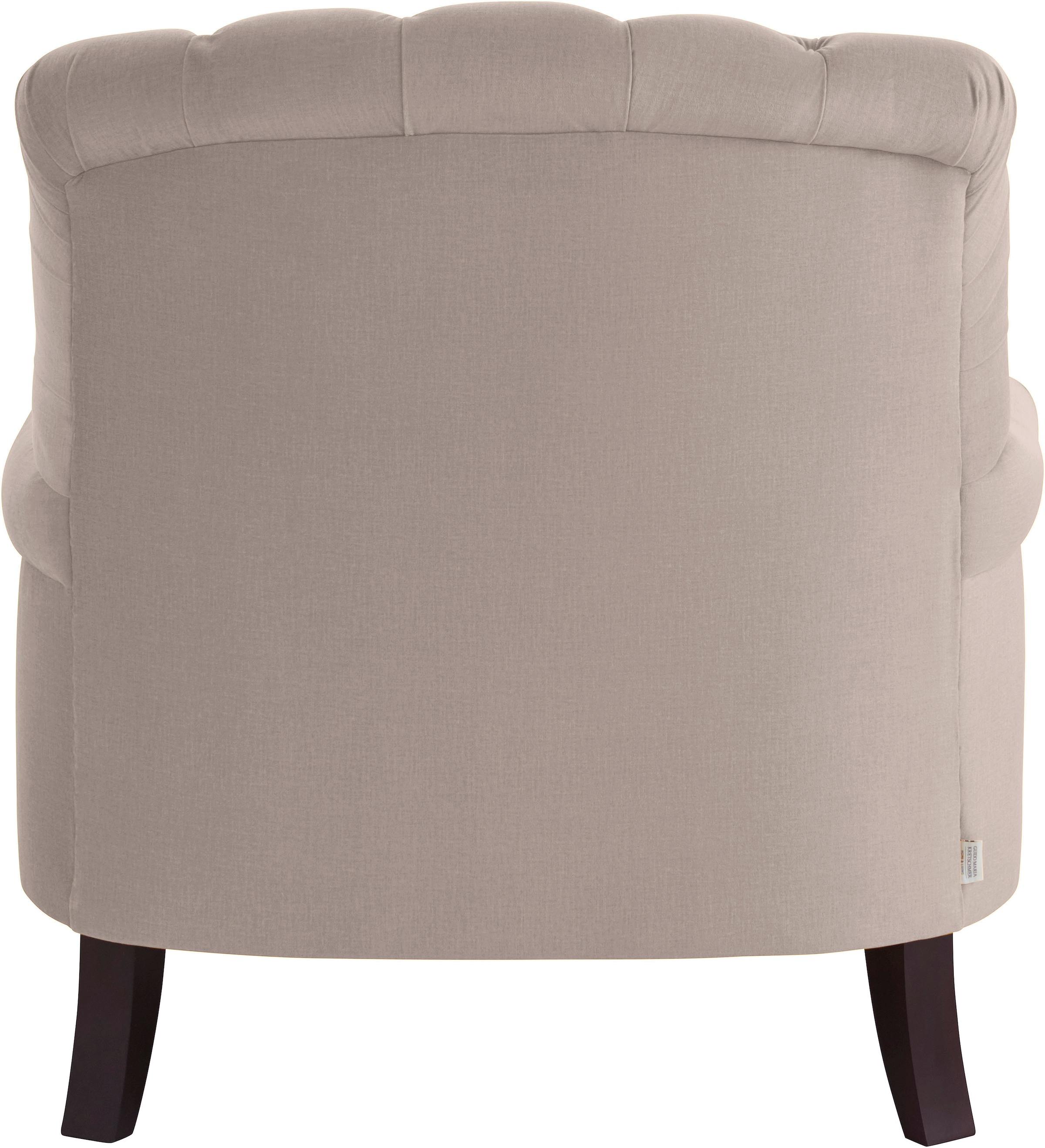 Home affaire Loveseat »Amiens Sessel Loungesessel«, mit wunderschöner Knopfheftung im Rücken
