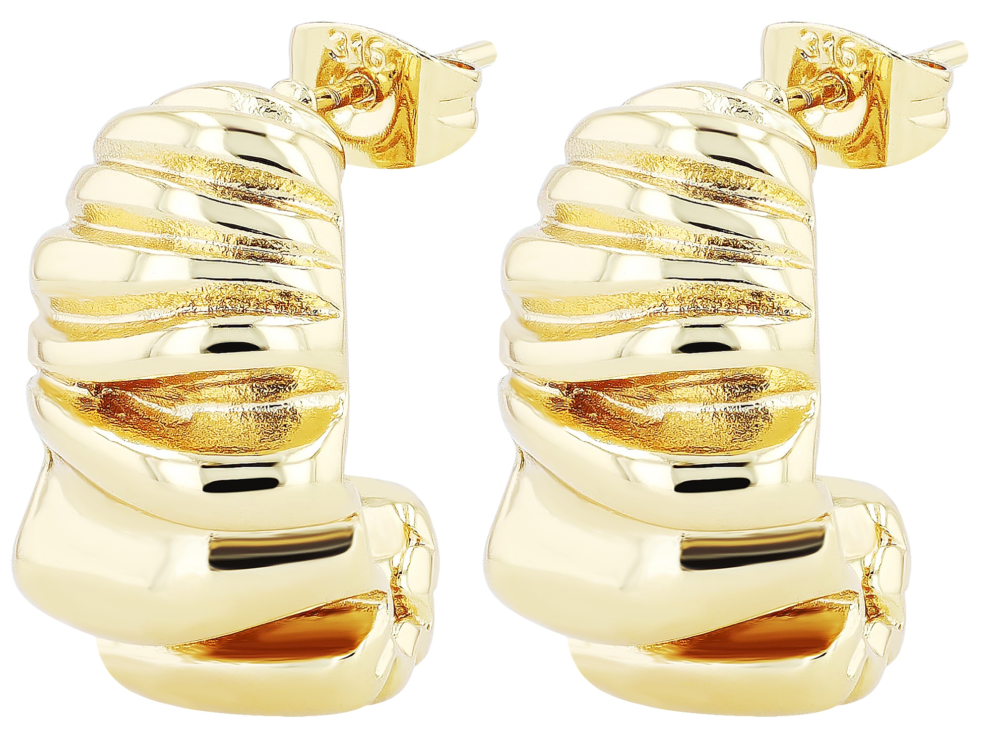 Adelia´s Paar Creolen "Damen Ohrringe – Creole aus Edelstahl" Zum Verschenk günstig online kaufen