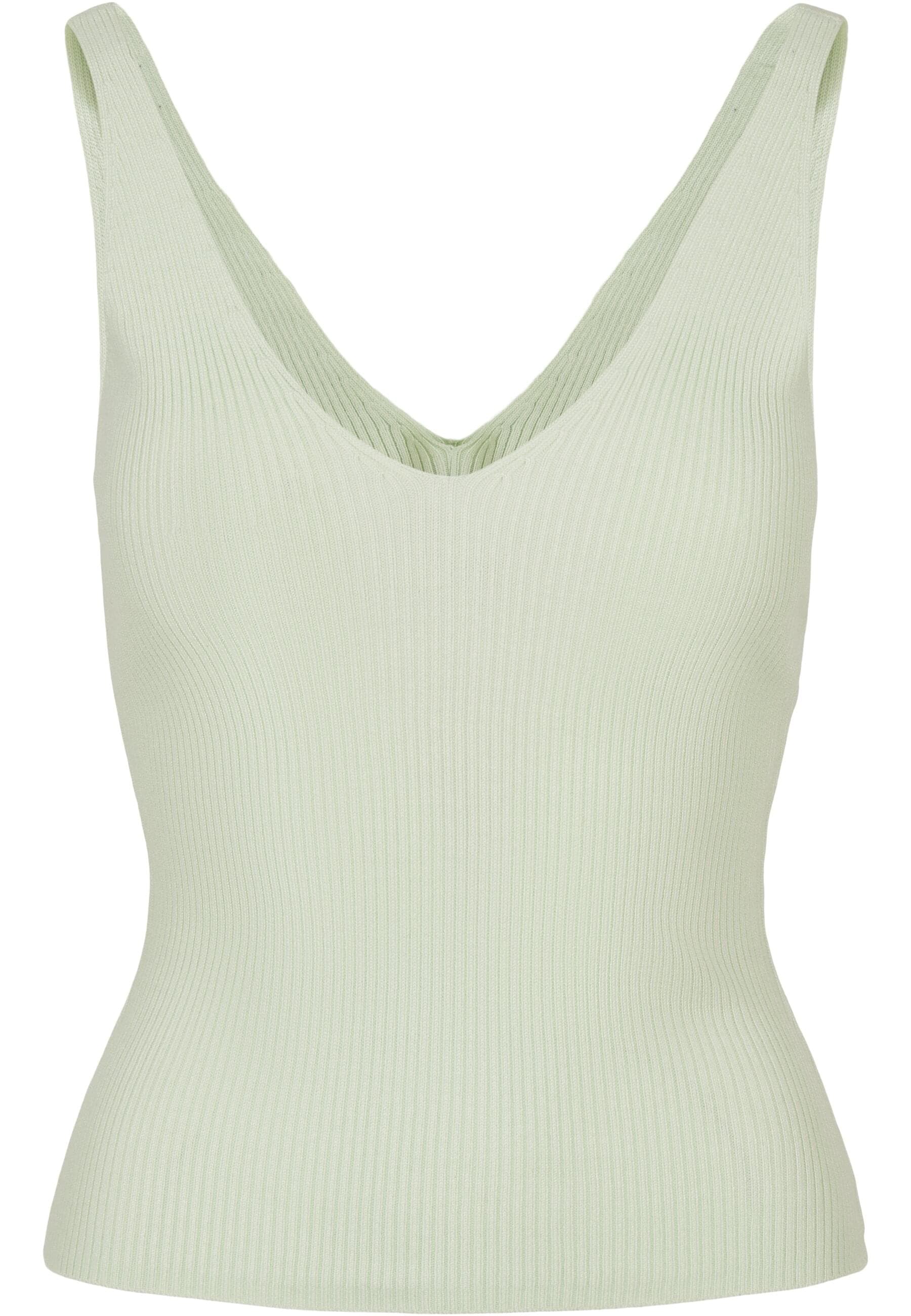 URBAN CLASSICS Muskelshirt "Urban Classics Damen Ladies Rib Knit Top" 1 Stk günstig online kaufen