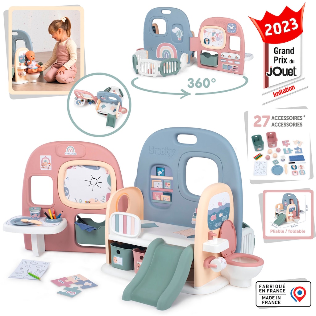 Smoby Puppen Pflegecenter »Baby Care, Puppen-Kita«, Made in Europe