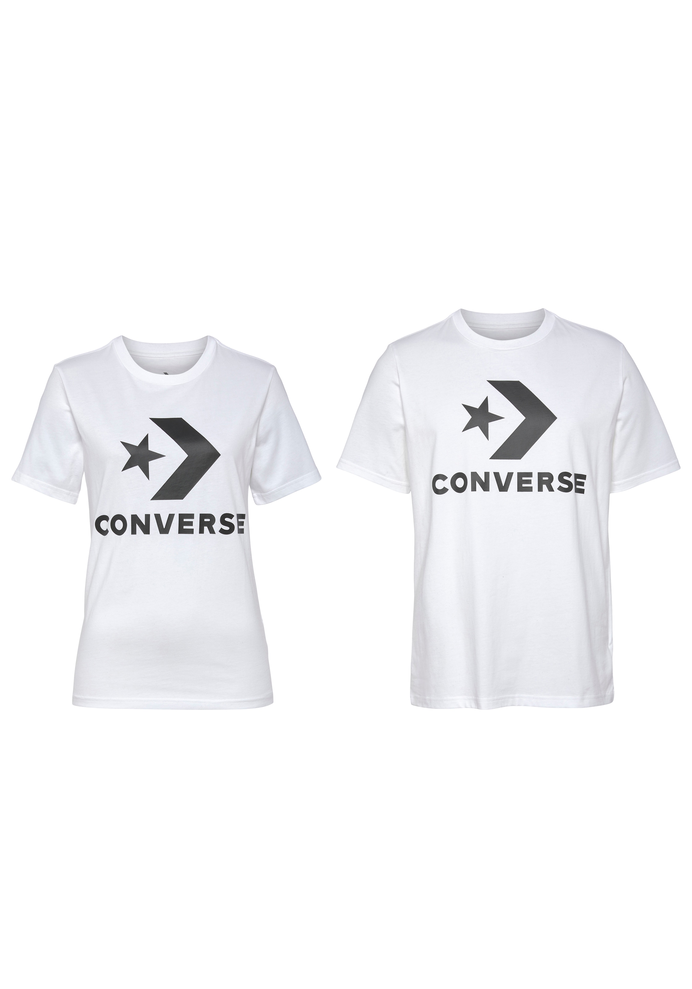 Converse T-Shirt "Unisex GO-TO STAR CHEVRON LOGO STANDARD-FIT", 1 Stk. Unis günstig online kaufen