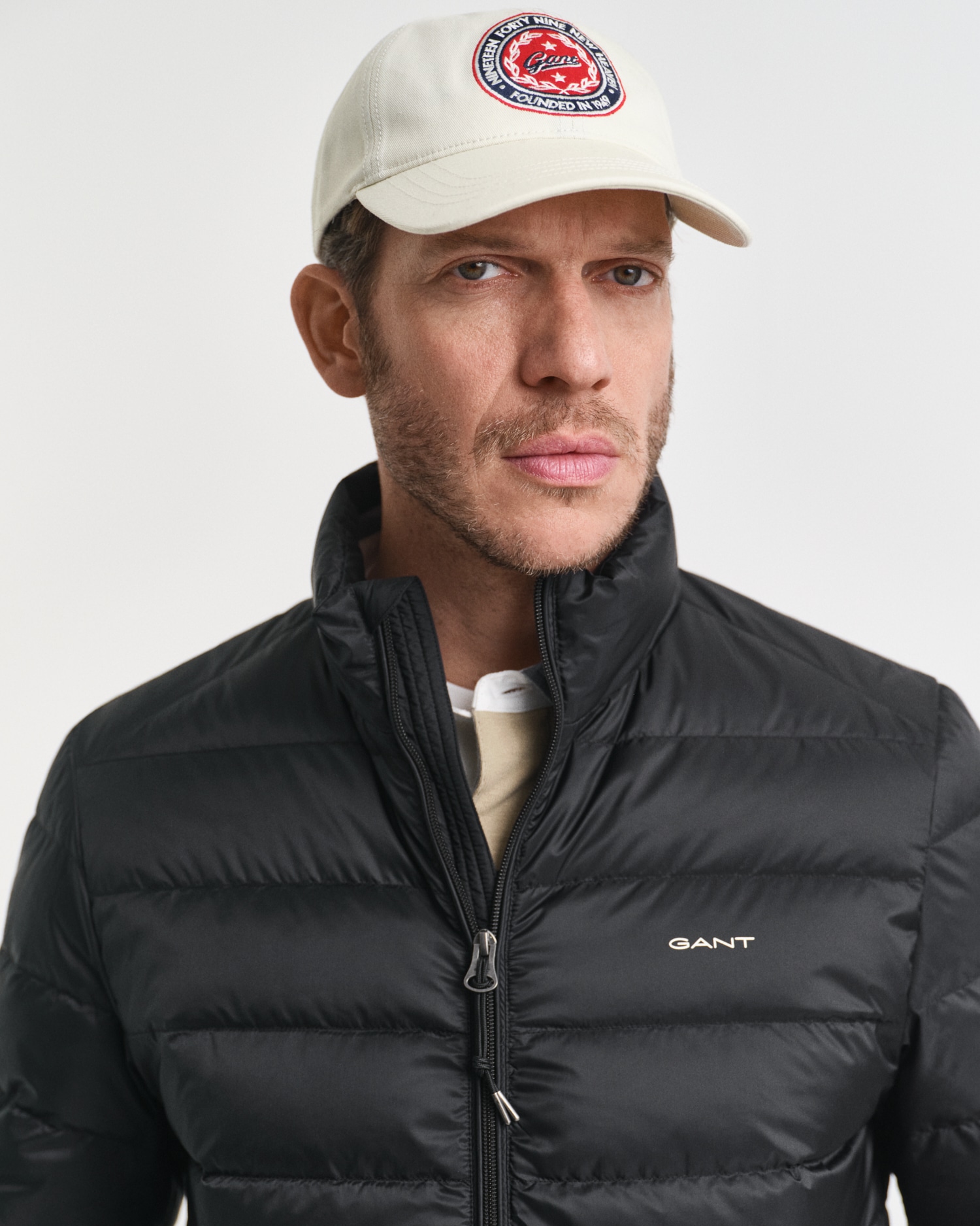 Gant Steppjacke »LIGHT DOWN JACKET«, 2-Wege-Reißverschluss, Übergangsjacke, regular fit