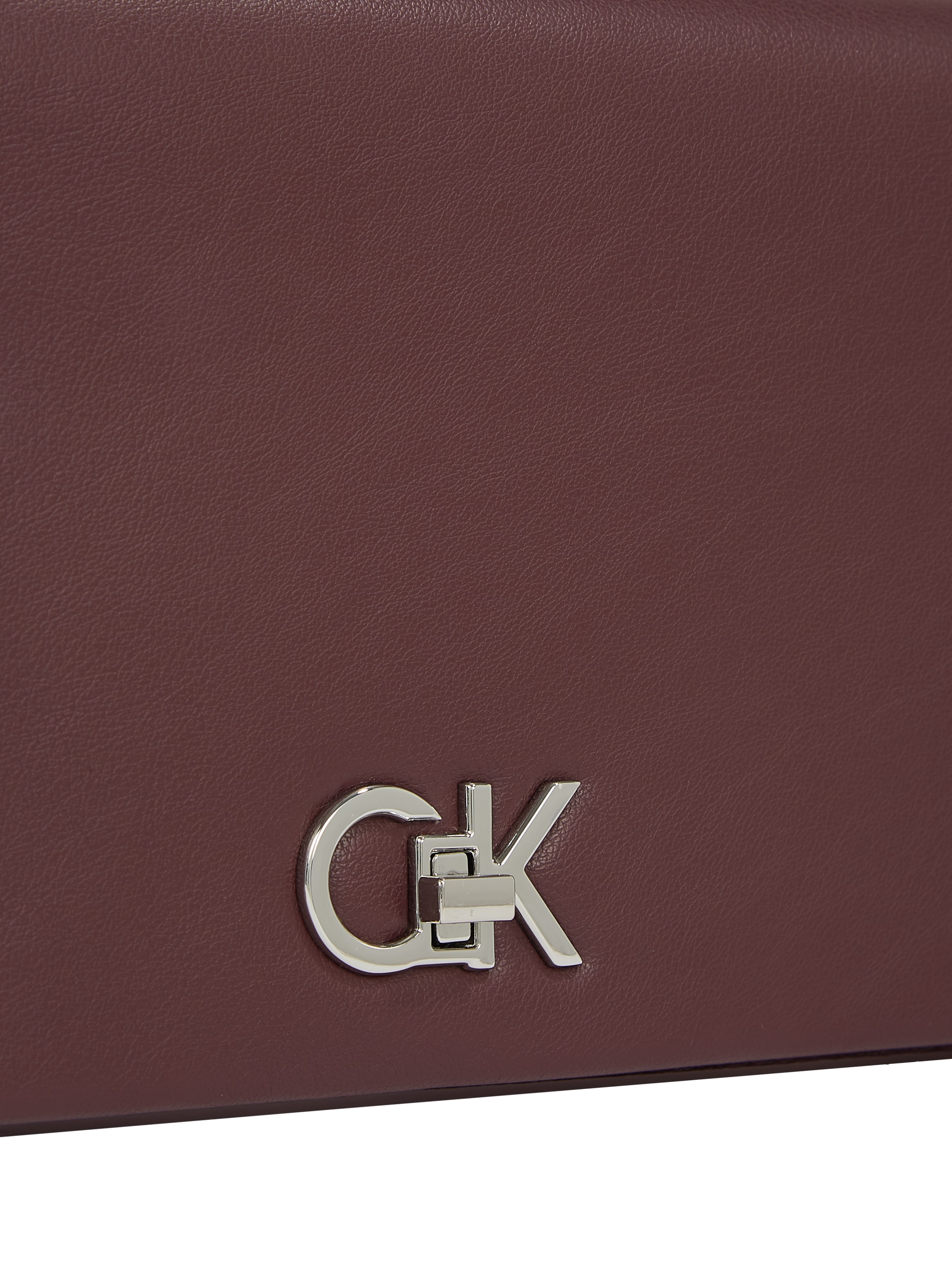 Calvin Klein Schultertasche »CK CONVERTIBLE MINI BAG«, Abendtasche, kleine Umhängetasche, Gliederkette Schulterriemen