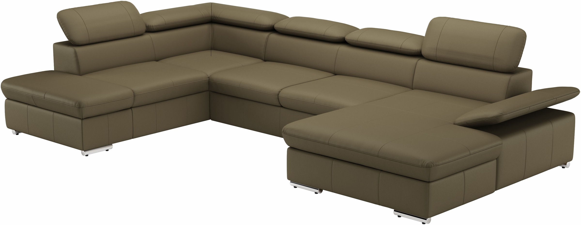 sit&more Wohnlandschaft, mit Arm- & Kopfteilverstellung, optional mit Bettfunktion