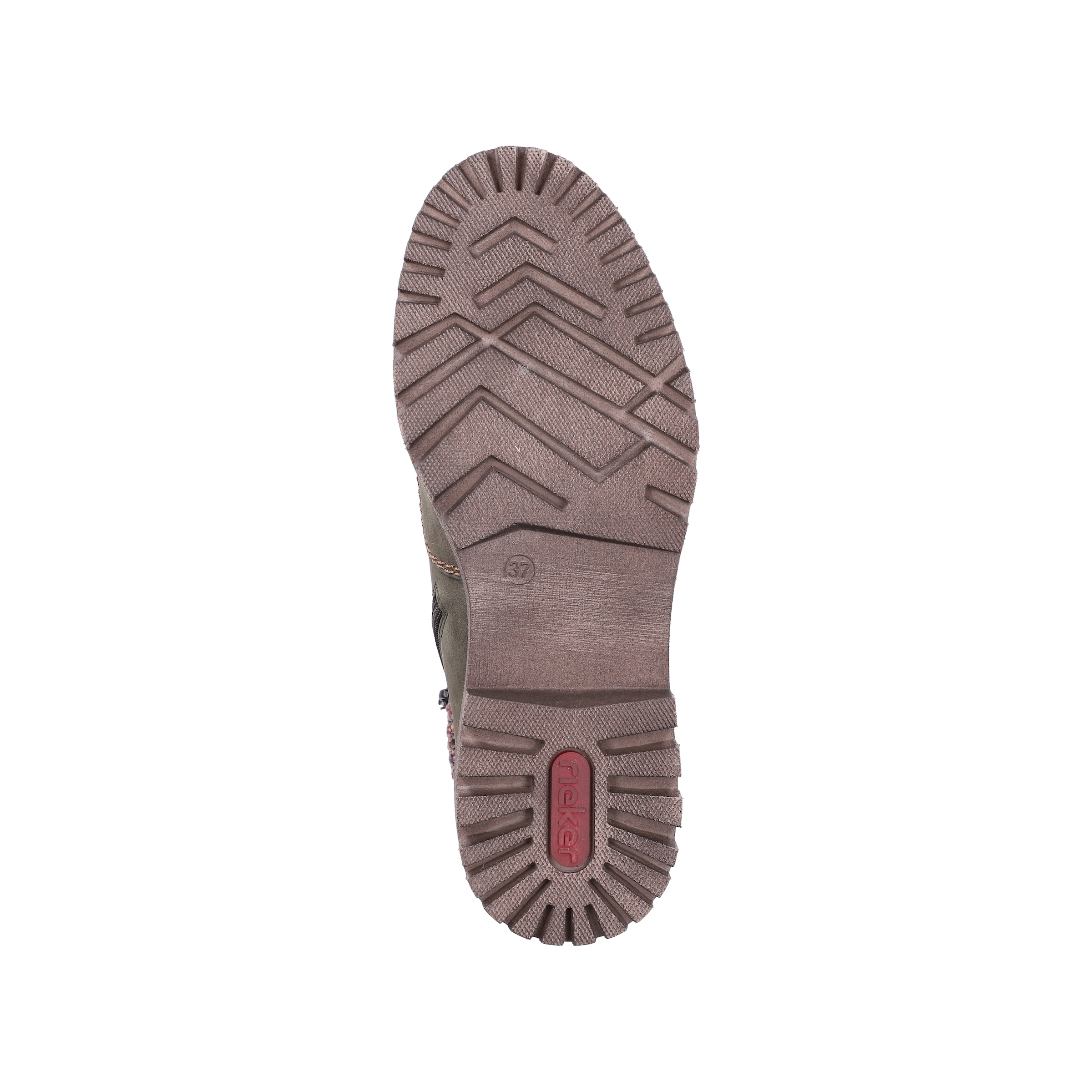 Rieker Winterboots  Schnürboots, Schnürstiefelette mit Strickrand