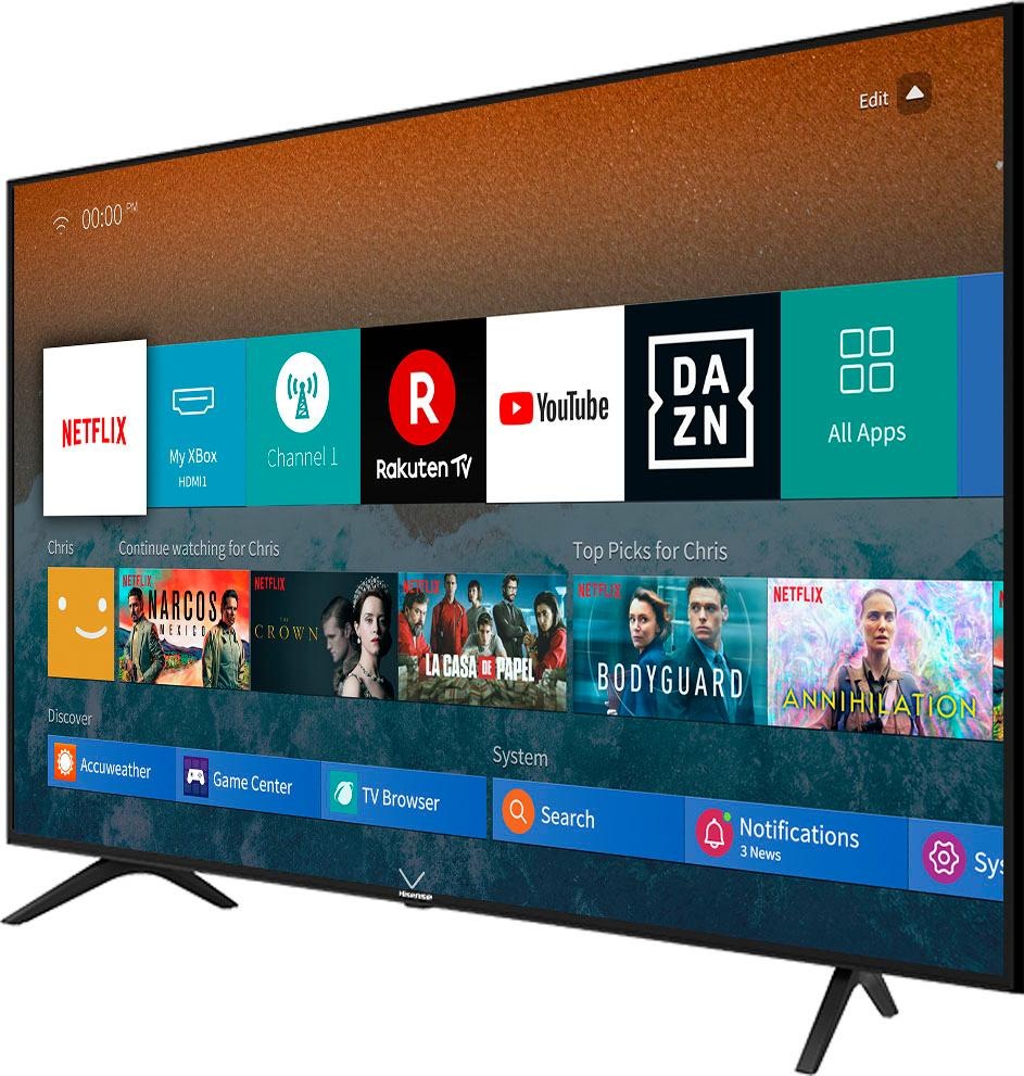 Hisense H55be7000 Led Fernseher 138 Cm 55 Zoll 4k Ultra Hd Smart Tv Baur