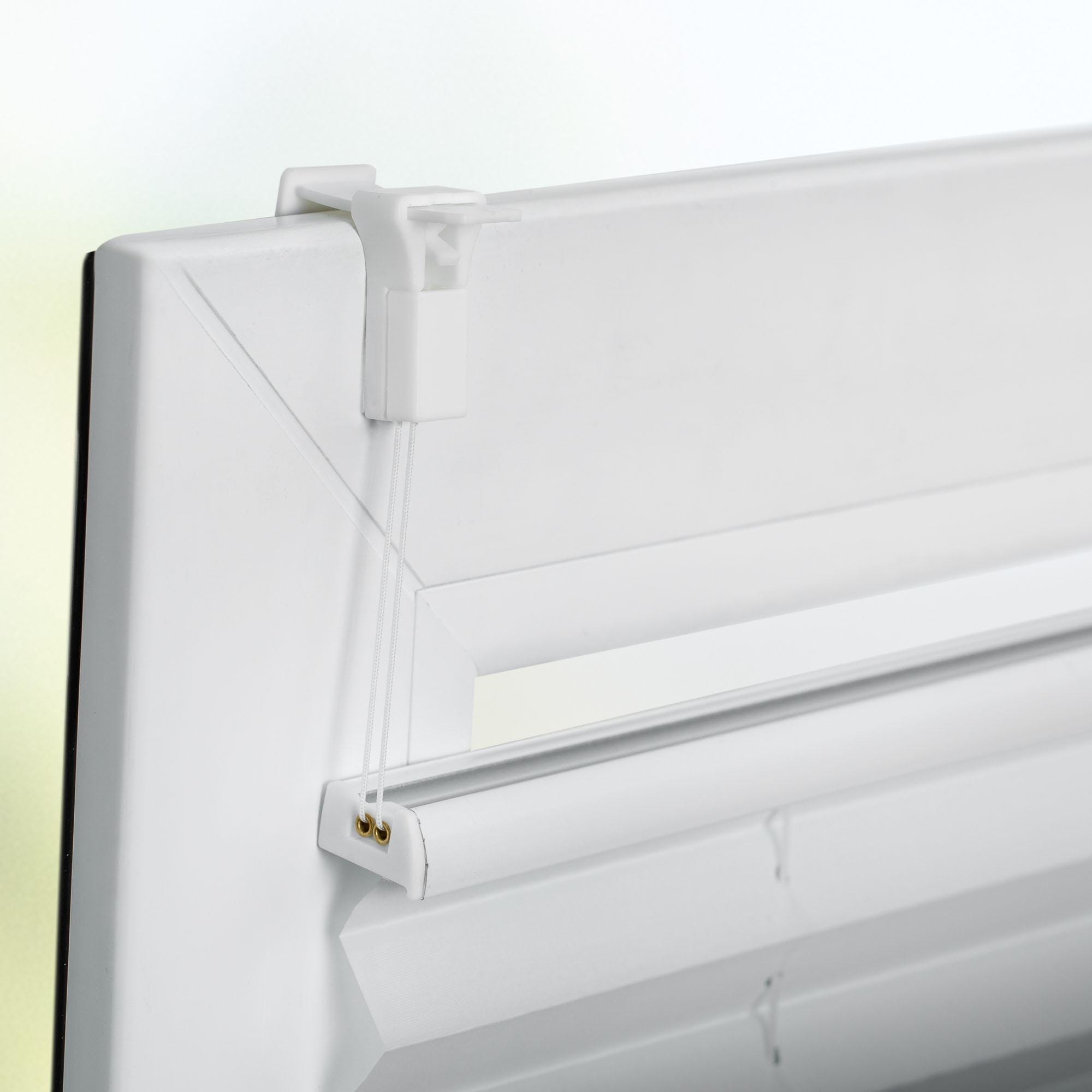 Thumbnail - K-HOME Plissee "Farbverlauf Sunrise" Lichtschutz ohne Bohren verspannt